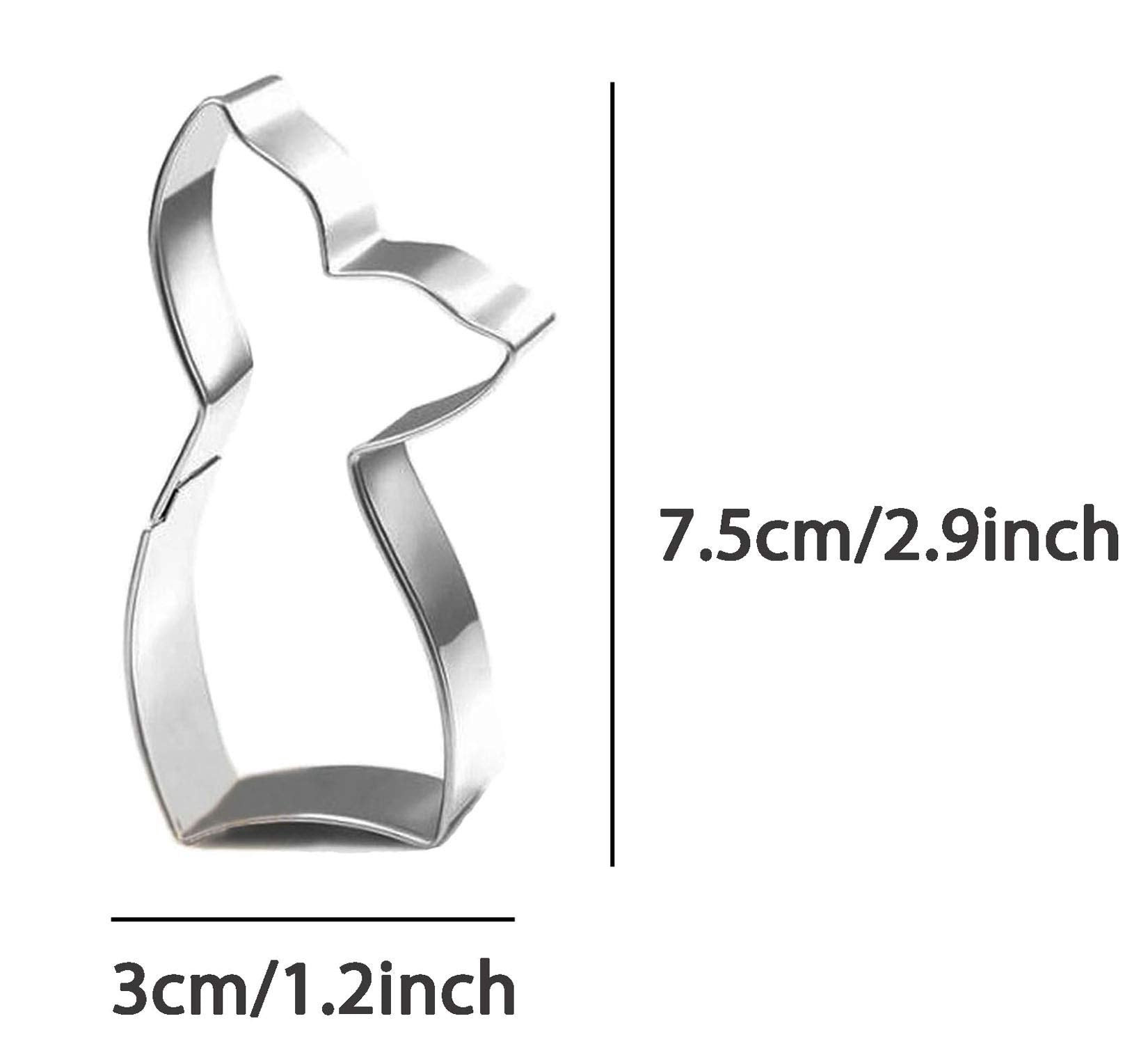 Wjsyshop Mermaid Tail Whale Tail Cookie Cutter Stainless Steel