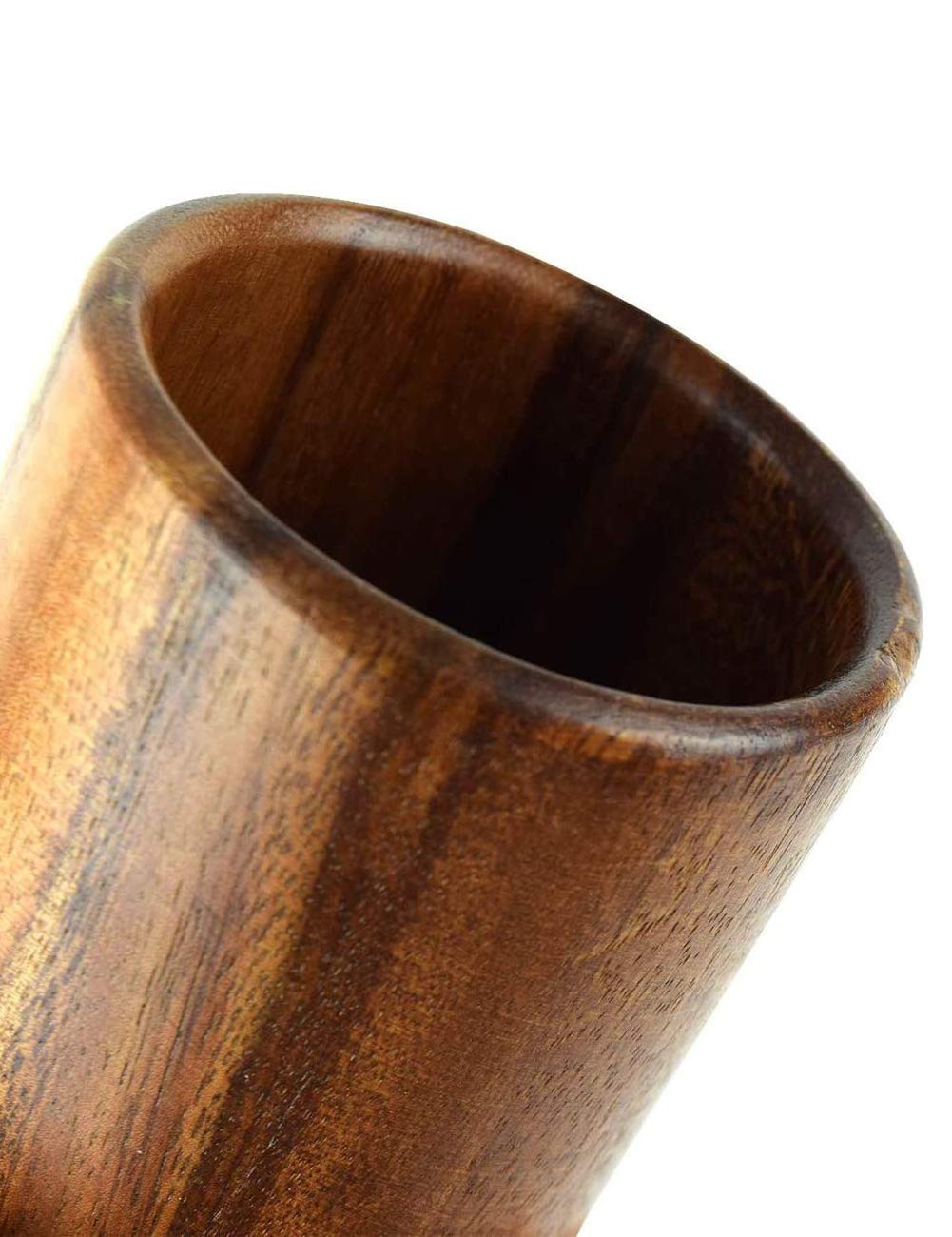 Upit Wooden Kitchen Countertop Tool Utensil Holder Crock For Spoons Spatula Straw Cutlery Accessories Utinsels Storage, 4'' X 6'