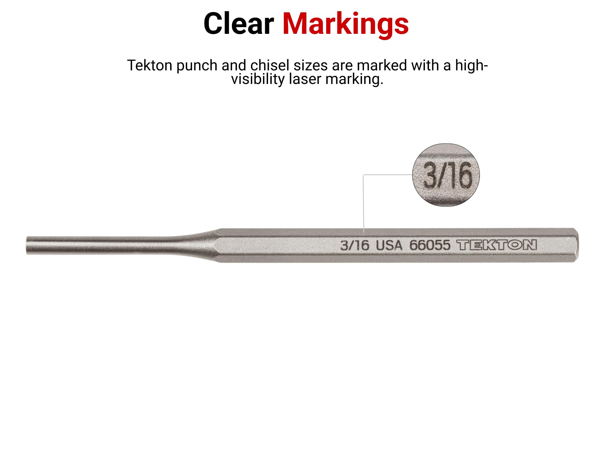 Tekton 38 Inch Alignment Punch  Made In Usa  66179