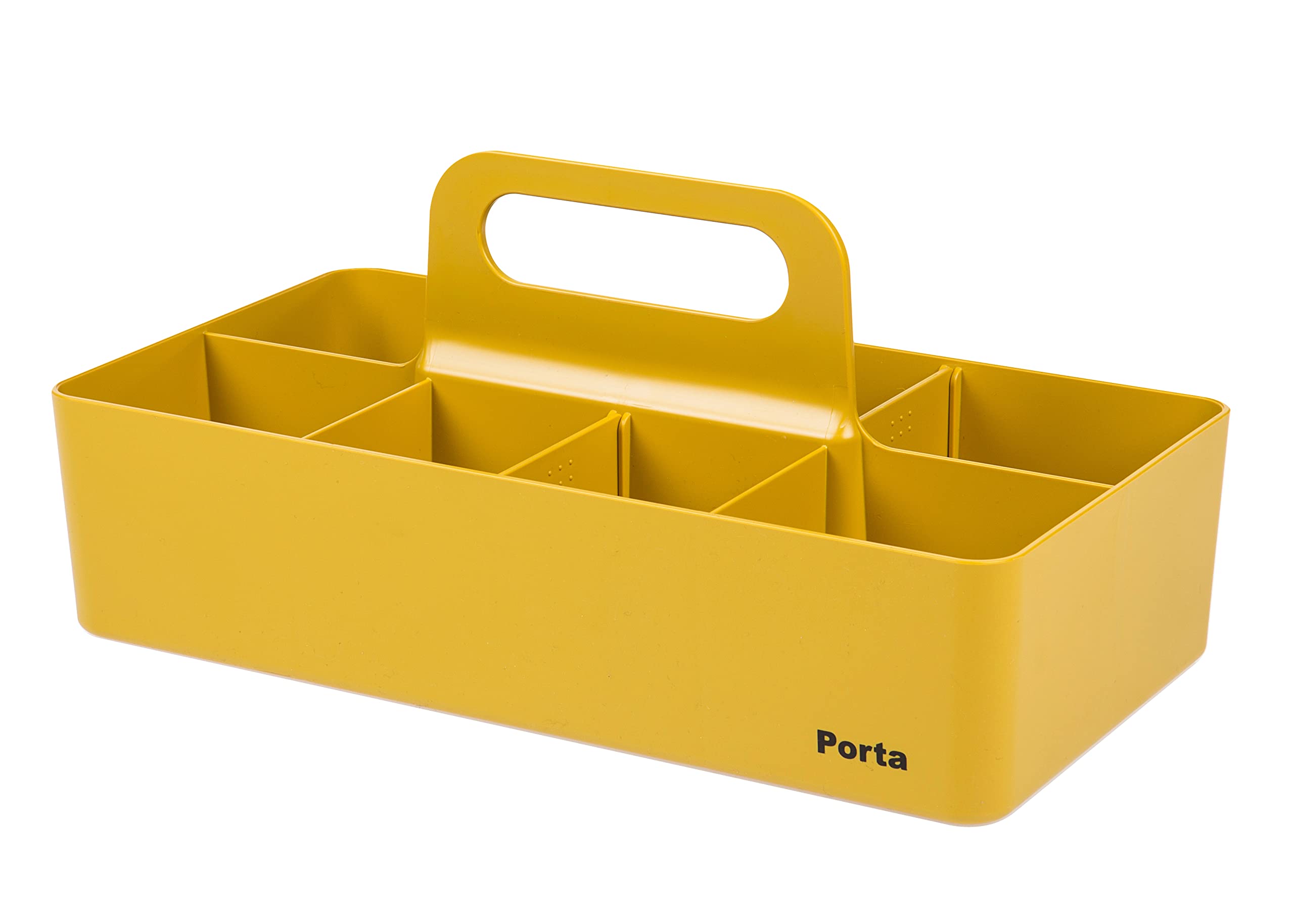 Litem Myroom Porta Stackable Storage Unit 8 Compartments, Yellow