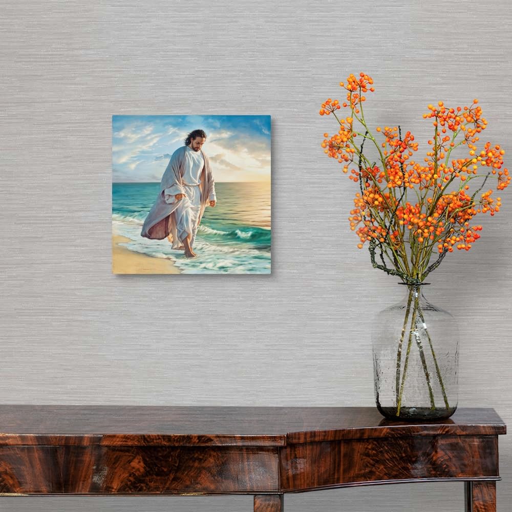 Canvas On Demand Be Still My Soul Canvas Wall Art Print By Mark Missman, Traditional, Home Decor, Christian, Christianity Artwor