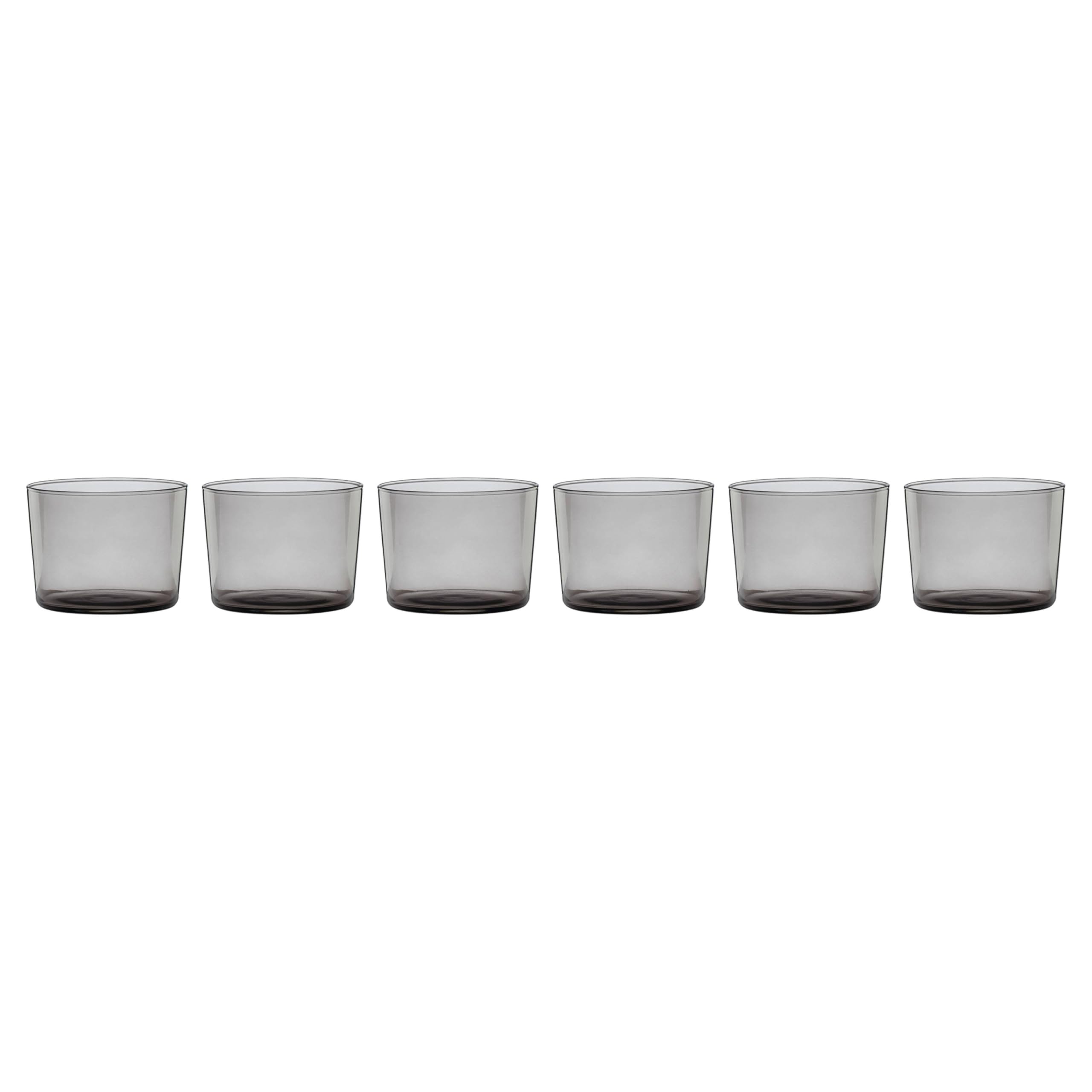 Oneida 895981 Stackables Smoke Short Glasses, Set Of 6