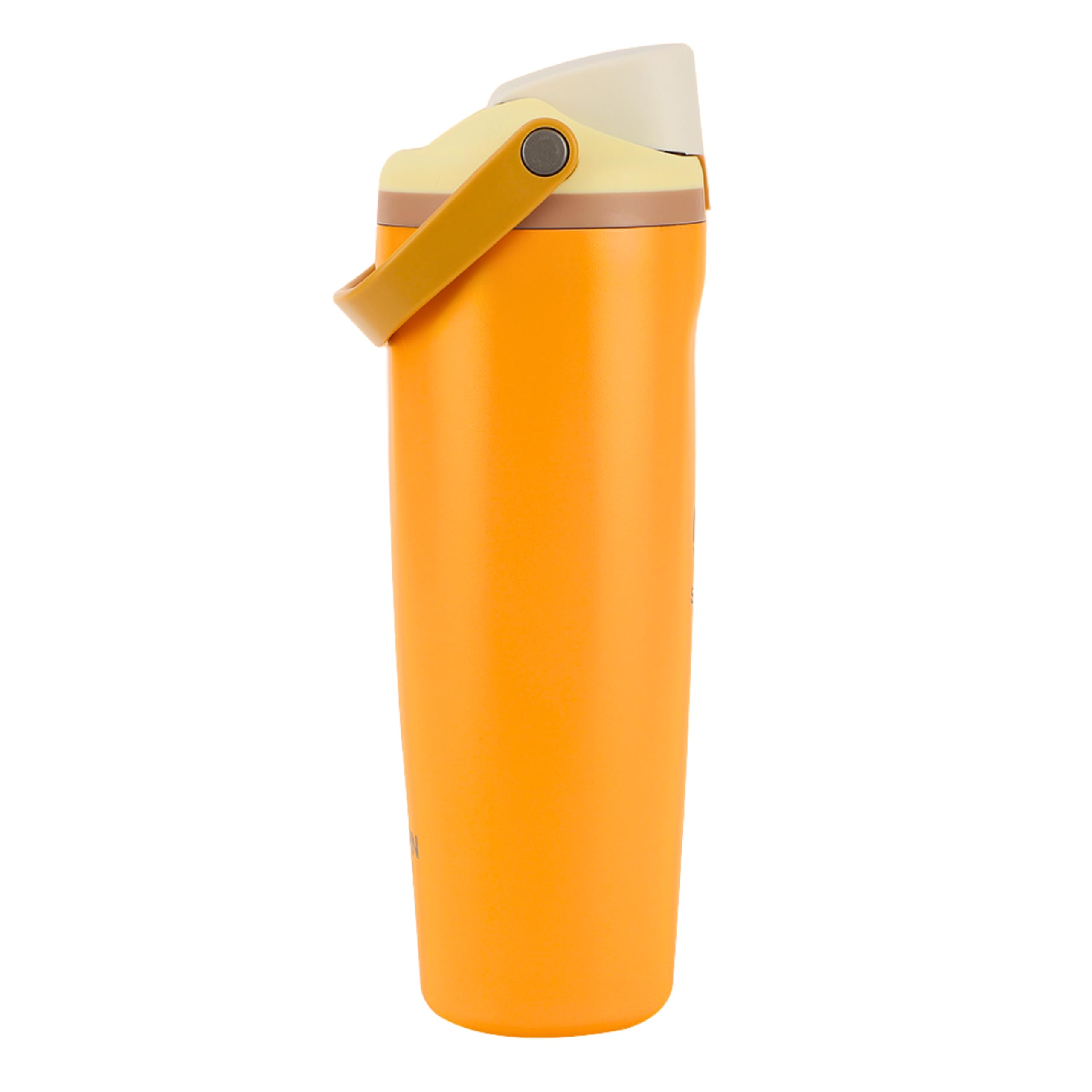 Insulated Water Bottle for Sports, 30 Oz Double Wall Vacuum Travel Bottle with FlipTop Lid, Dual Sip Leakproof Stainless Steel 