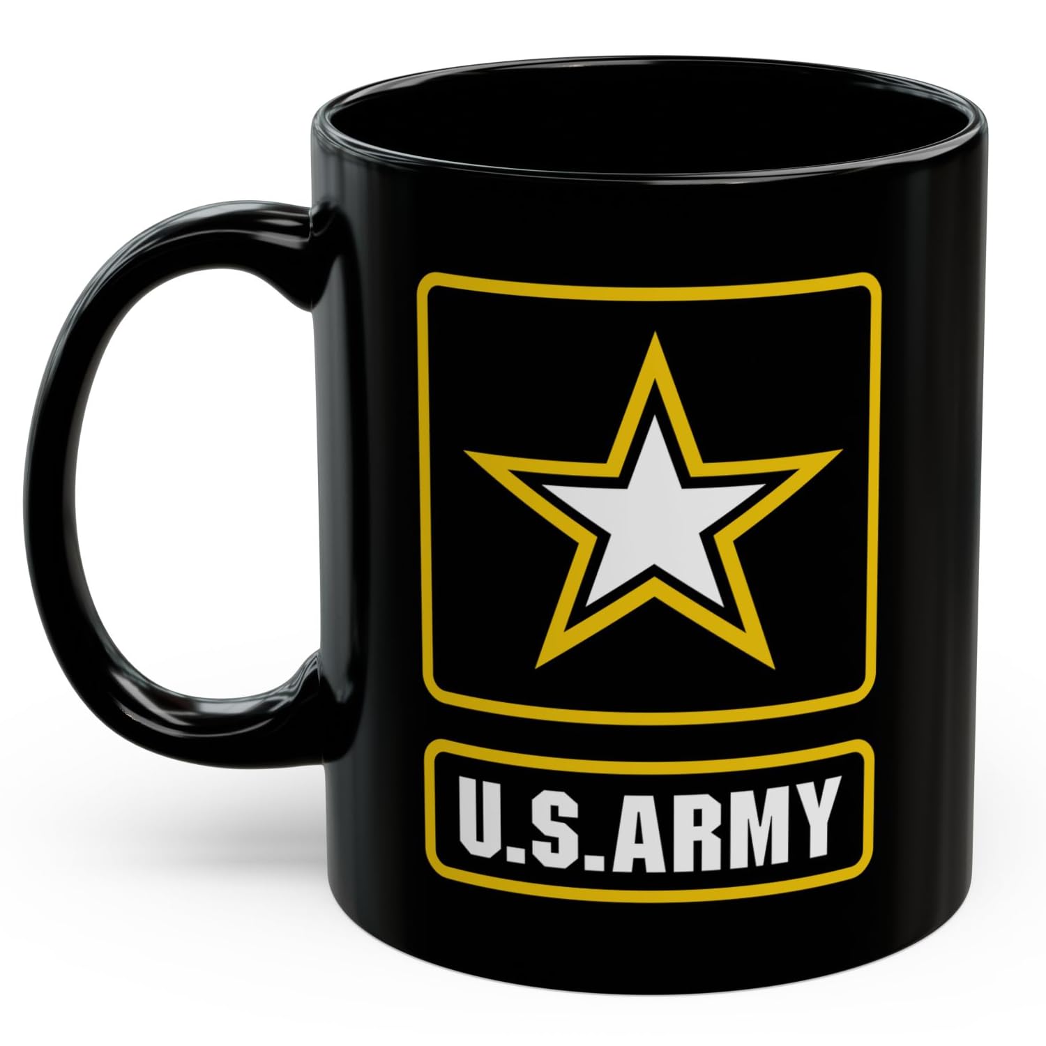 U.S. Army Coffee Mug (Black, 11oz)