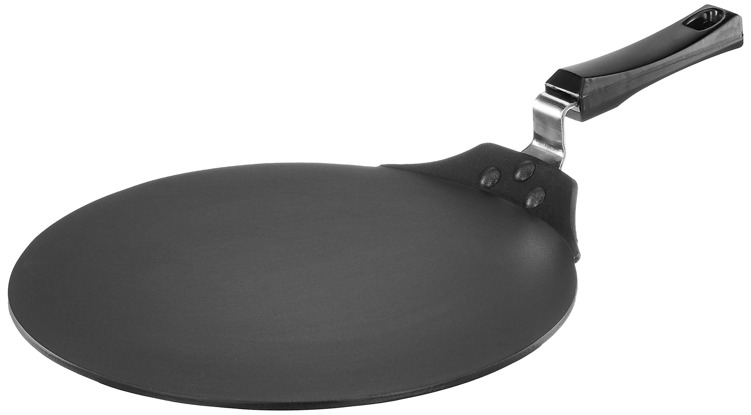 Amazon Brand - Solimo Dosa Tawa, Non-Stick, Dishwasher-Safe (Aluminium, 4.88 Mm Thickness, 30 Cm)