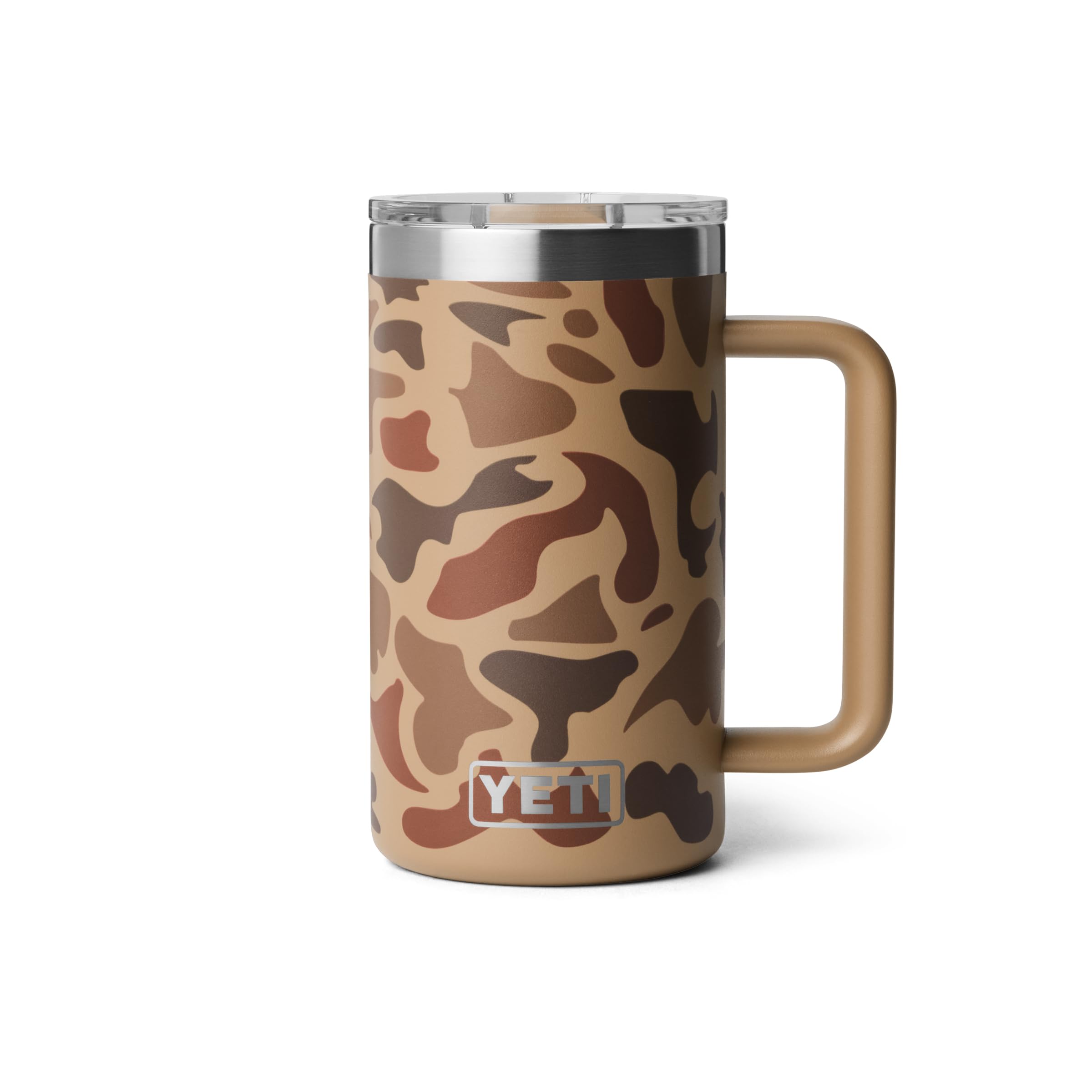 YETI Rambler 24 oz Ceramic Lined Stackable Mug, Wetlands Camo