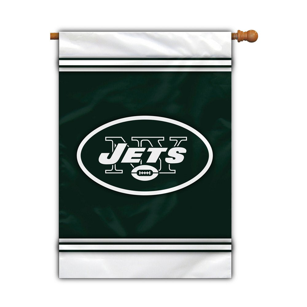 NFL New York Jets 1 Sided House Banner, 28 x 40/Team Color