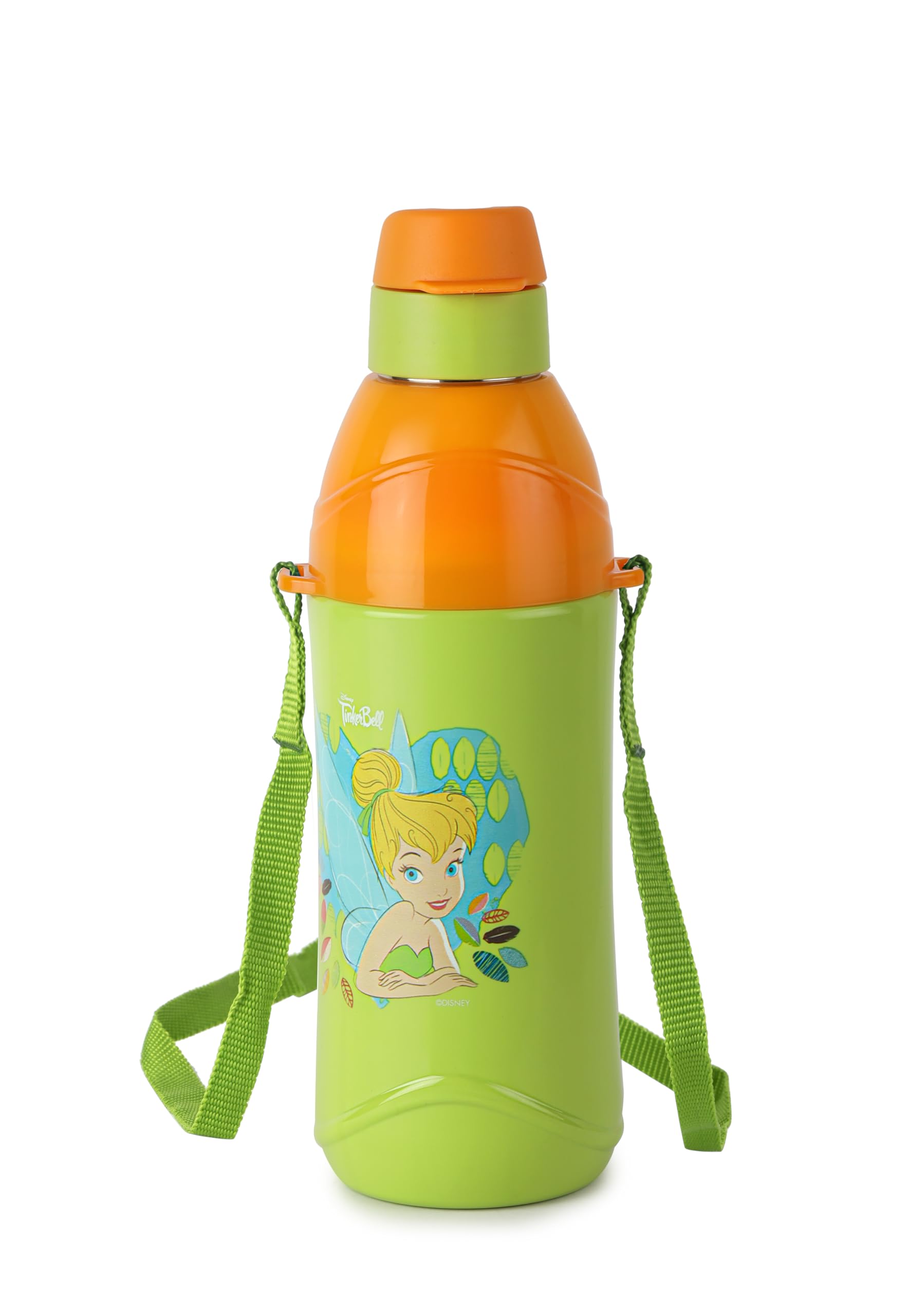 Cello Puro SteelX Kids Zee 600 Insulated Stainless Steel Water Bottle 540 Ml, Green | Isi Certified | Bpa Free, Leakproof | Eas