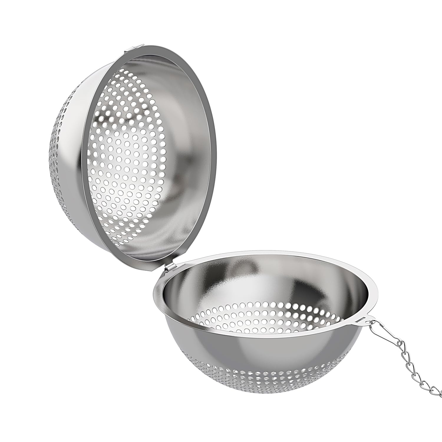 Lyxa Sr 2 Pack Food Grade 304 Stainless Steel Mesh Tea Ball 2.1 Inch Tea Infuser Strainer Filter Diffuser For Loose Tea