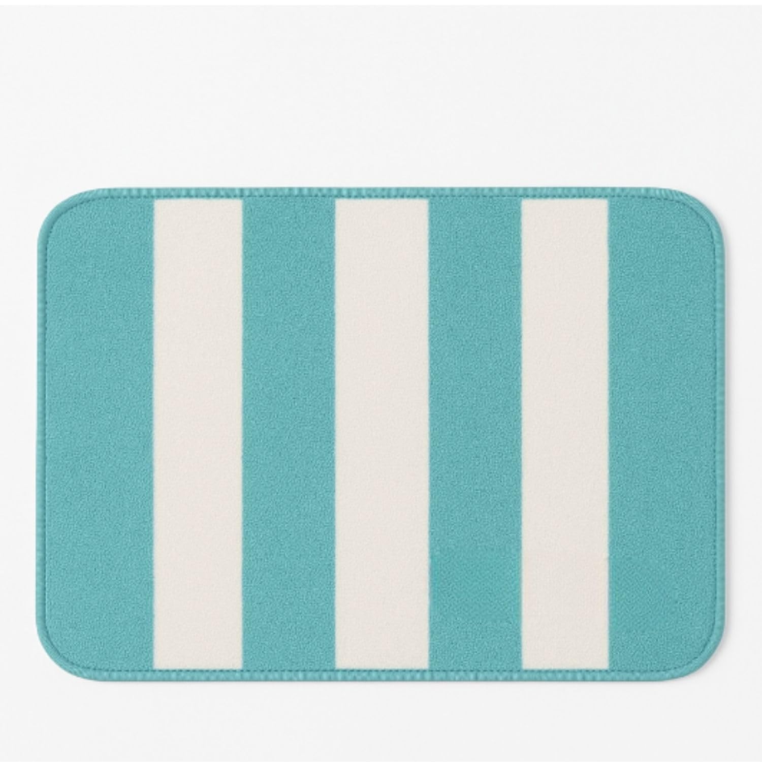 Adhigams Anti Slip Bath Mat & Doormat Water Absorbent Quick Dry Striped Bathroom Floor Rug For Home Kitchen Entrance Pack Of 1