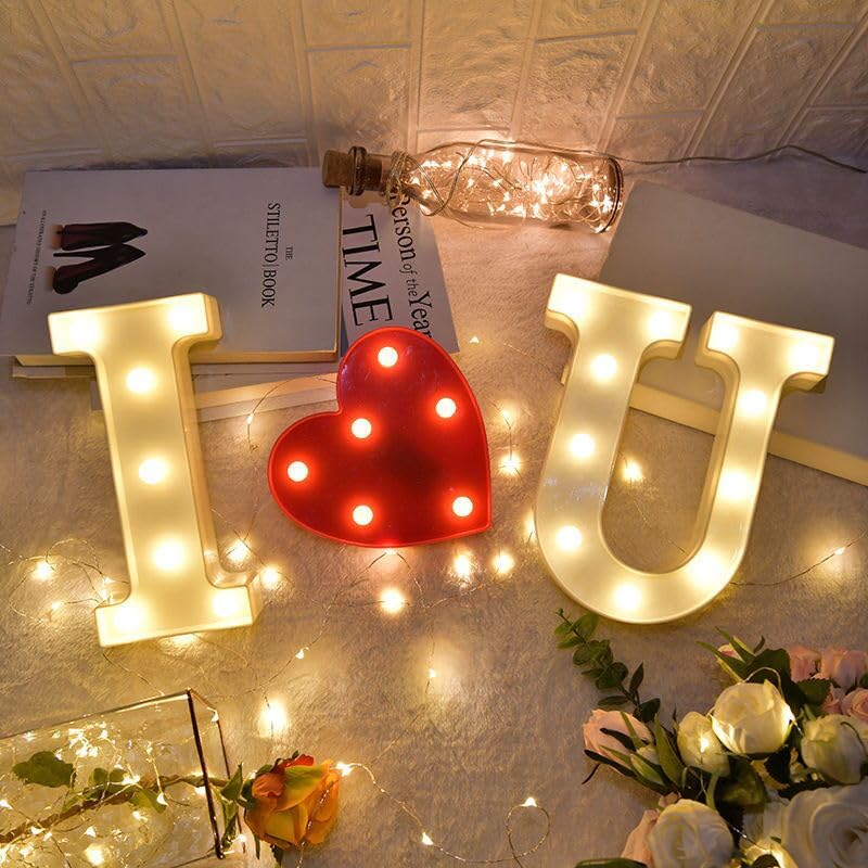 I Love You LED Light, Will You Marry Me Proposal Sign, Perfect for Photo Props, Wedding & Valentine s Day Decor