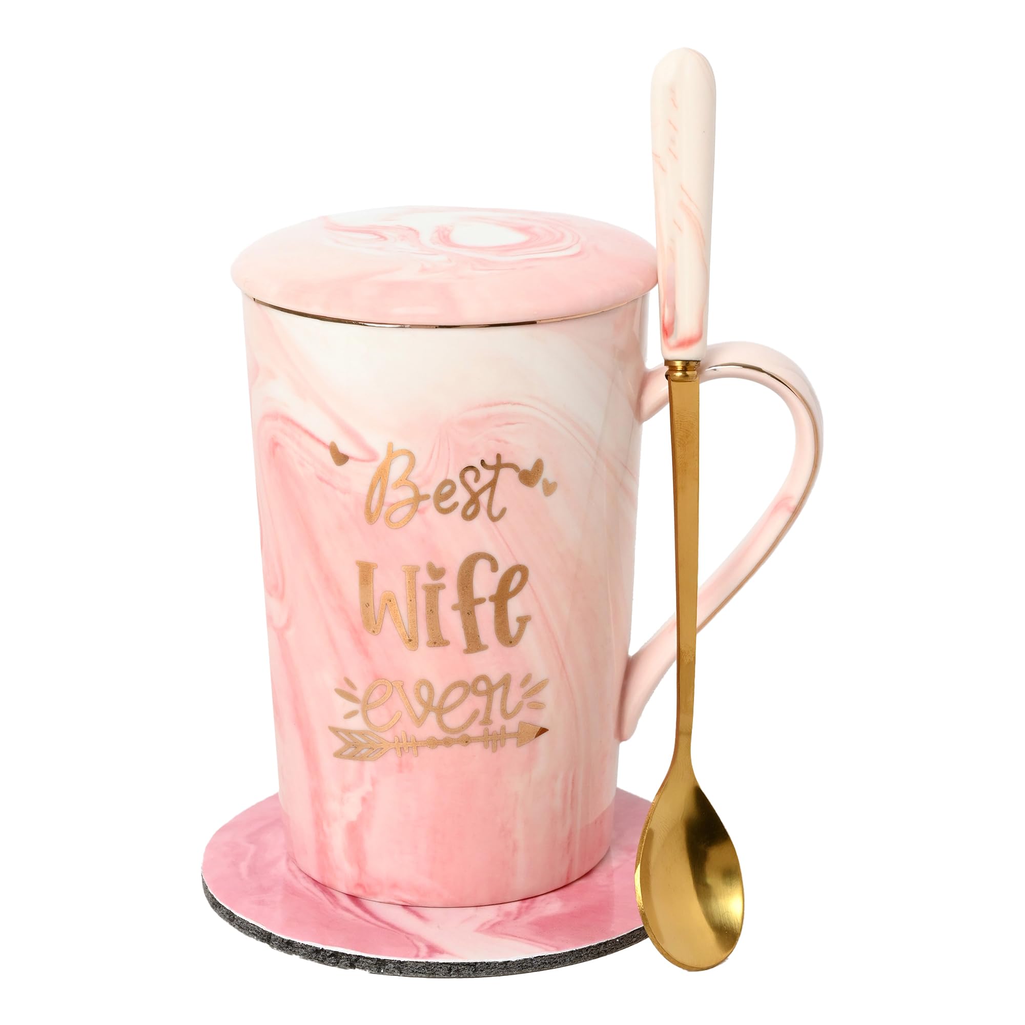 NYRWANA Coffee Mug, Birthday Gift for Girls, Birthday Gift for Women, Birthday Gift for Wife, Coffee Mug with Lid, Girls Gift It