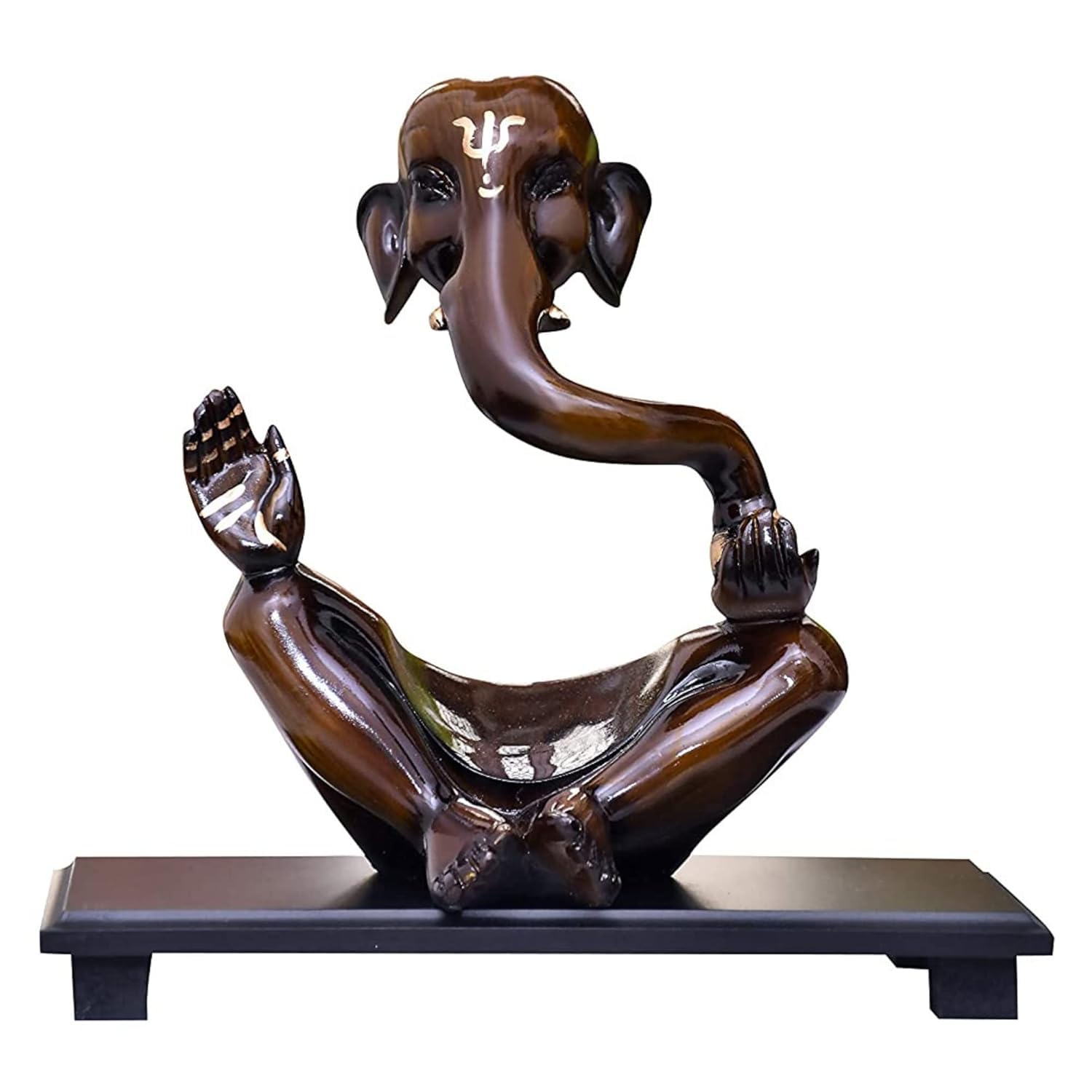 The Sacred Gifts Ganesha Modern Art Idol | Ganesh Statue Showpiece For Home Decor, Living Room, Bedroom, Office Desk | Warming G