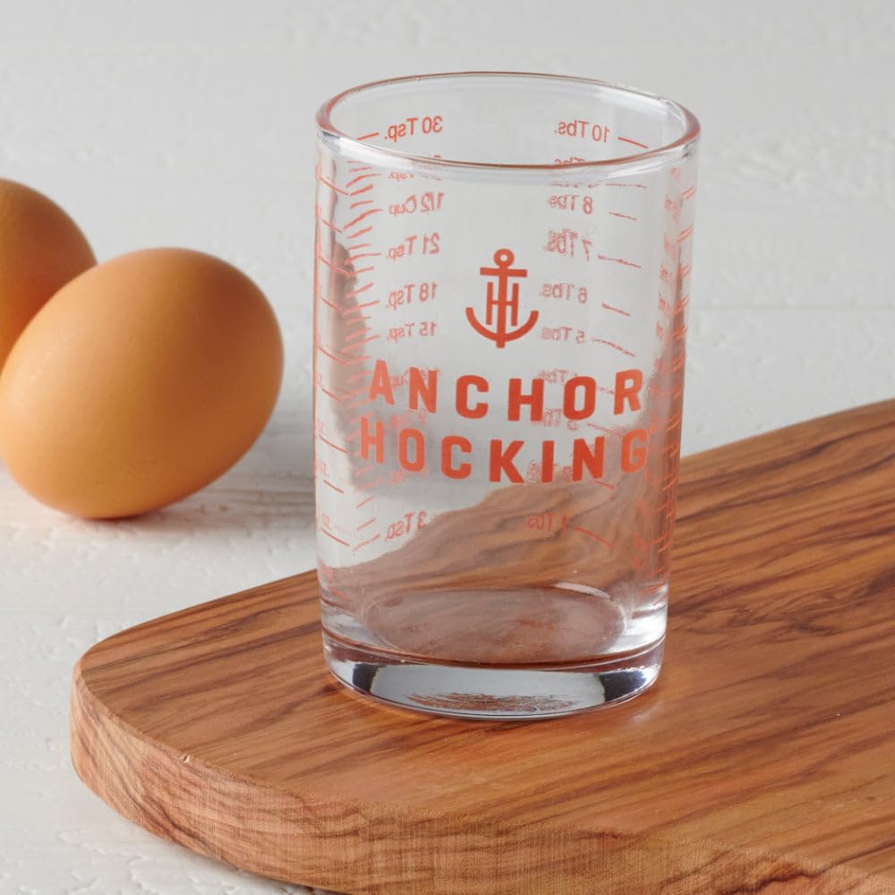 Anchor Hocking 5-Ounce Measuring Glass - Clear Glass, Single Size, Model 91016L13