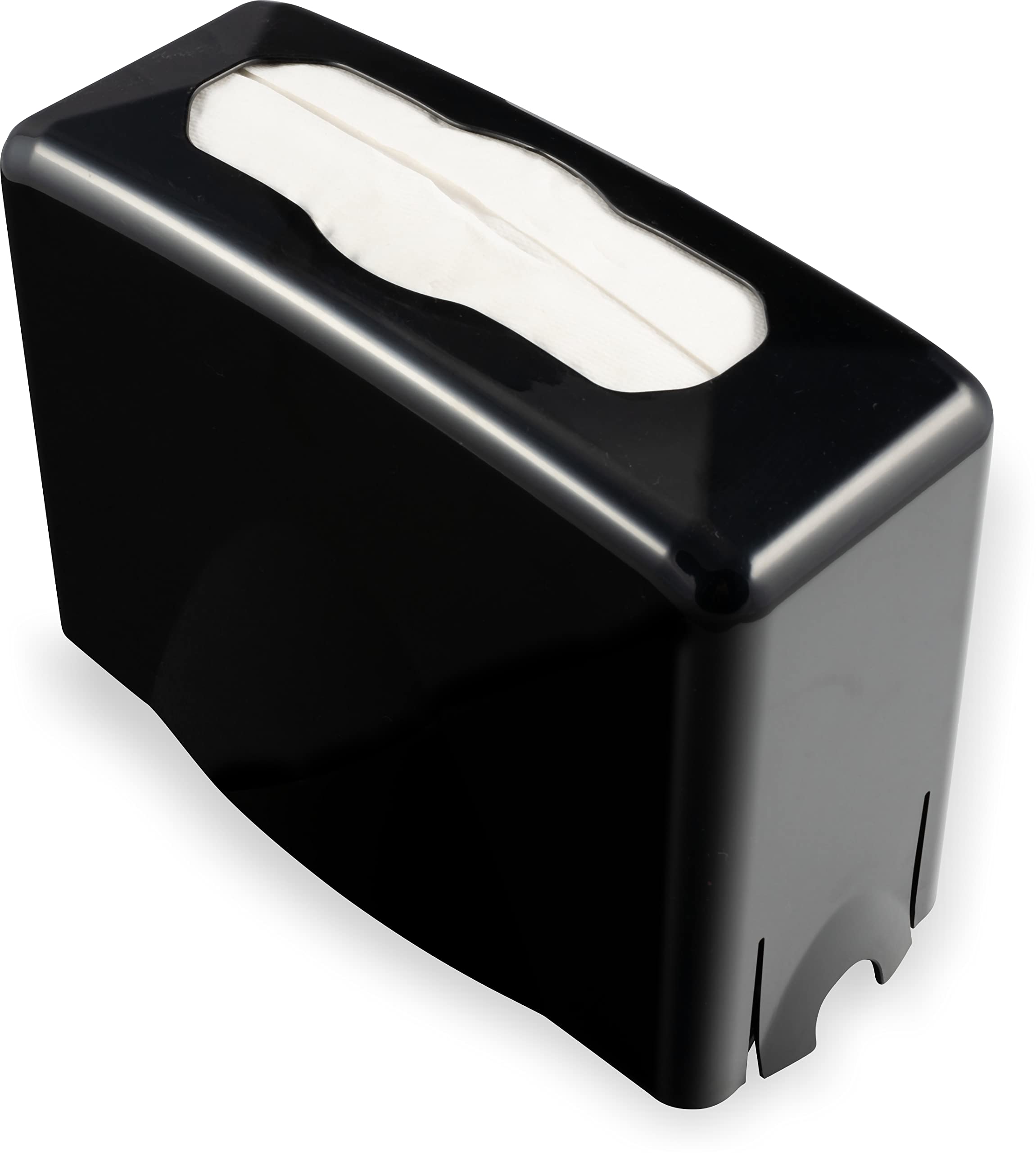 San Jamar Paper Towel Dispenser Counter Top Towel Holder, Holds Multifold, C-Fold and Single Towels for Bathroom, Kitchens, Rest