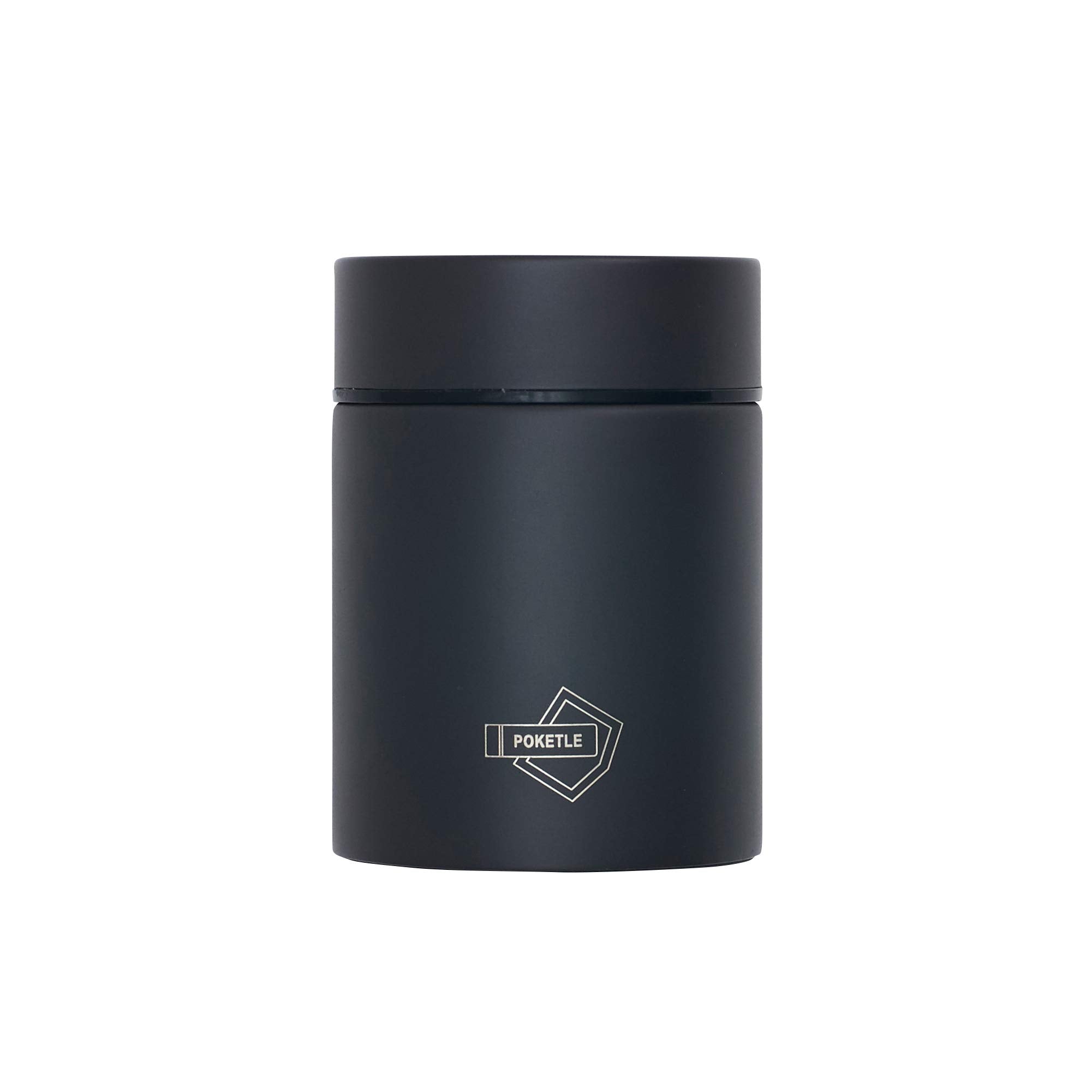 Portable Personal Soup Bottle, Food Canister with Thermal Insulation Effect, 6 Hours Hot or Cold, 160ml, Lightweight, Charcoal G