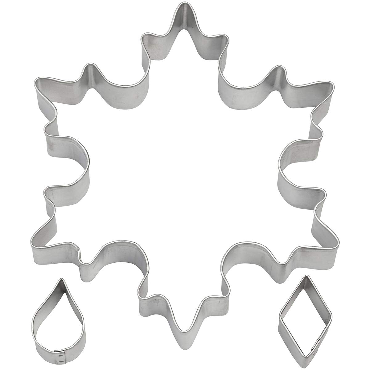 Wilton 3-Piece Snowflake Cookie Cutter Set