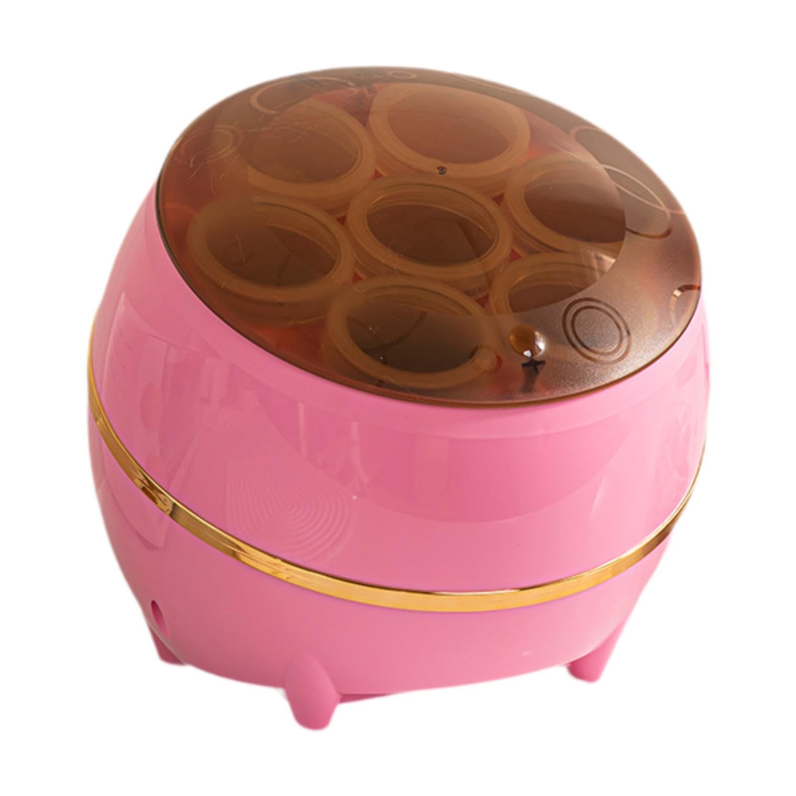 Myaddiction Rice Container Divided Storage Food Storage Container For Grain Cereal Flour Pink