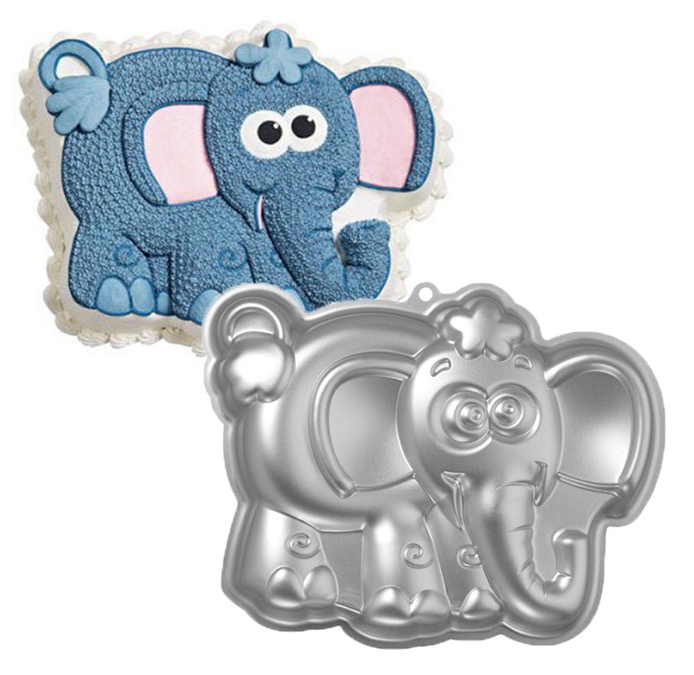 Gxhuang 10-Inch Aluminum Alloy Baking Cake Mold Elephant Cakes Pan (Elephant),For Anniversary Birthday Christmas New Year Party