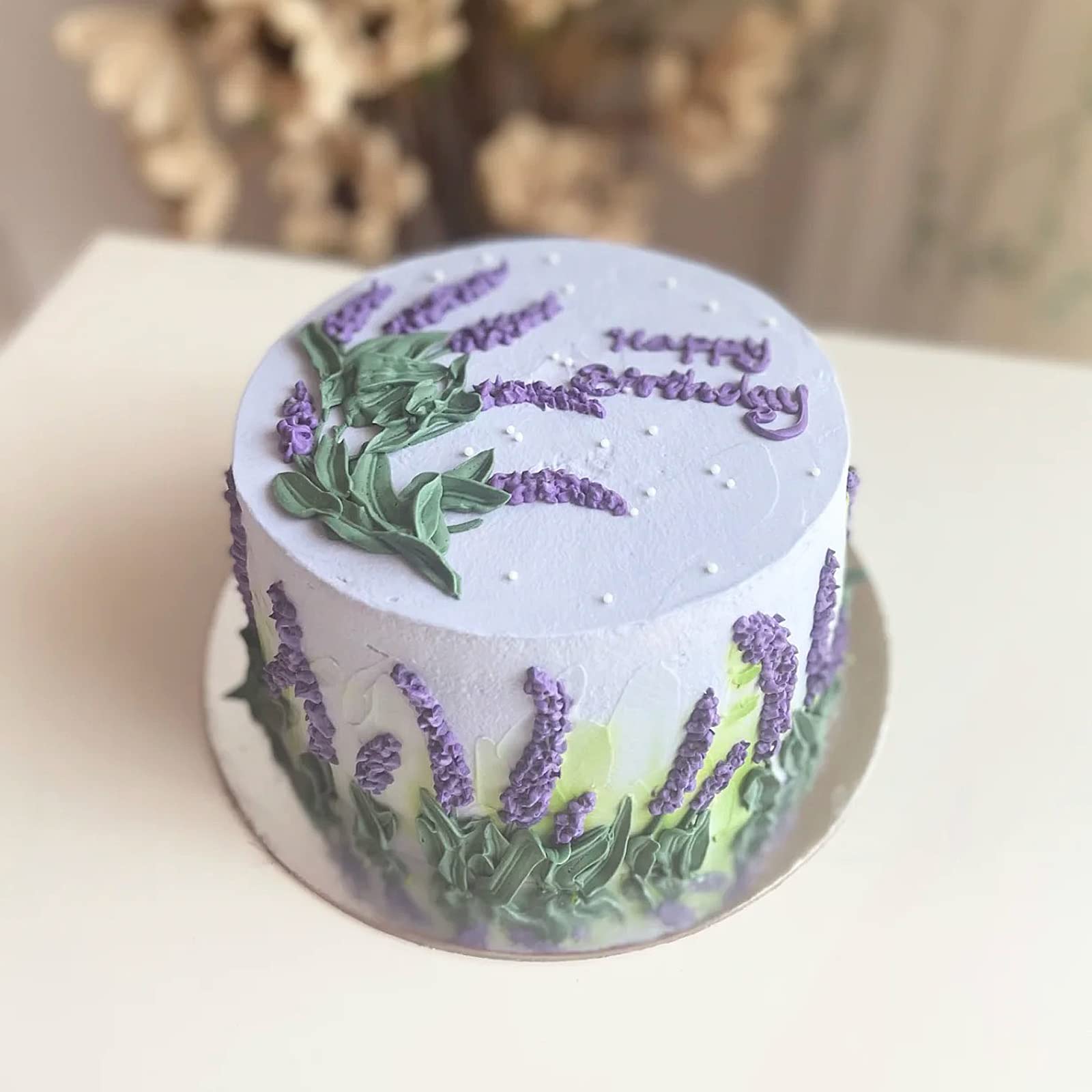Lavender Flower Fondant Molds Wheat Leaf Candy Grass Silicone Mold For Diy Lace Cake Decorating, Chocolate Candy, Sugar Craft, E