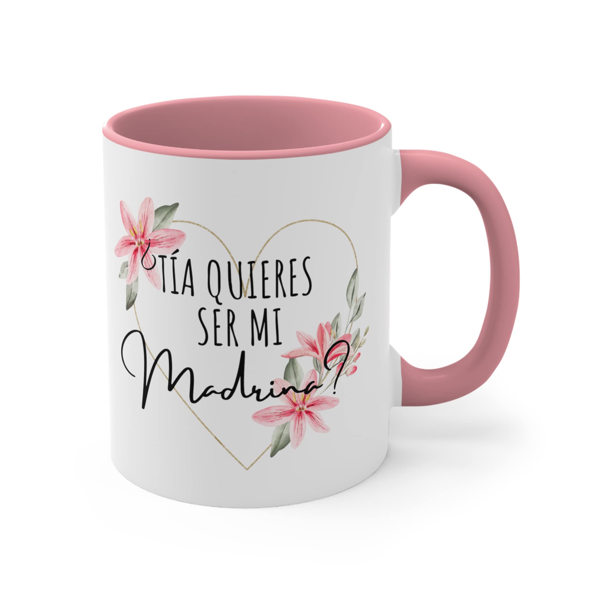 T  a quieres ser mi Madrina? Coffee Mug | Auntie Baptism Proposal Gift| Will you be my Godmother in Spanish | Spanish Godmother