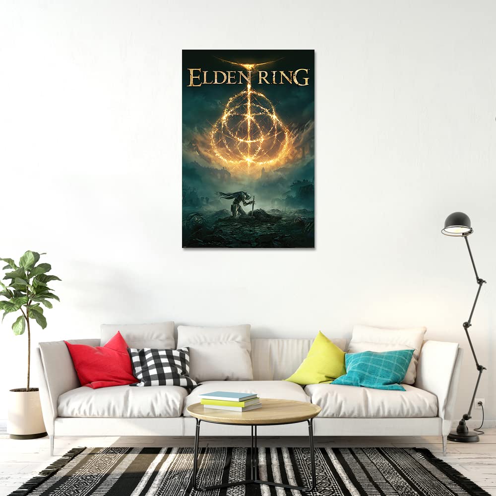 POSTER STOP ONLINE Elden Ring Gaming Poster - Unframed Multicolor Art (24" x 36") - Paper Print