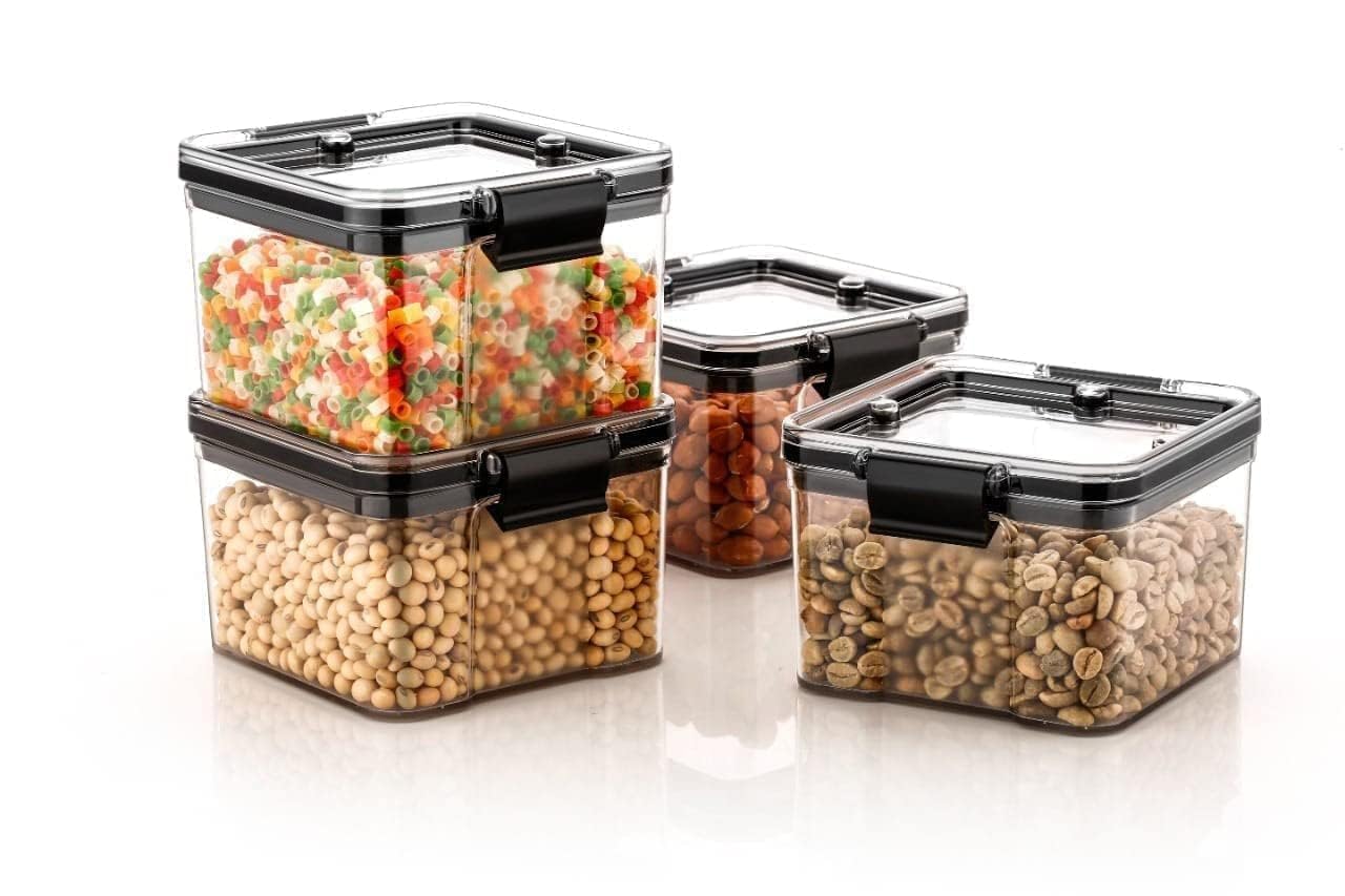 Claiez Air Tight Containers For Kitchen Organizer Storage Set, Kitchen Accessories Items Kitchen Storage Set Pantry Organization