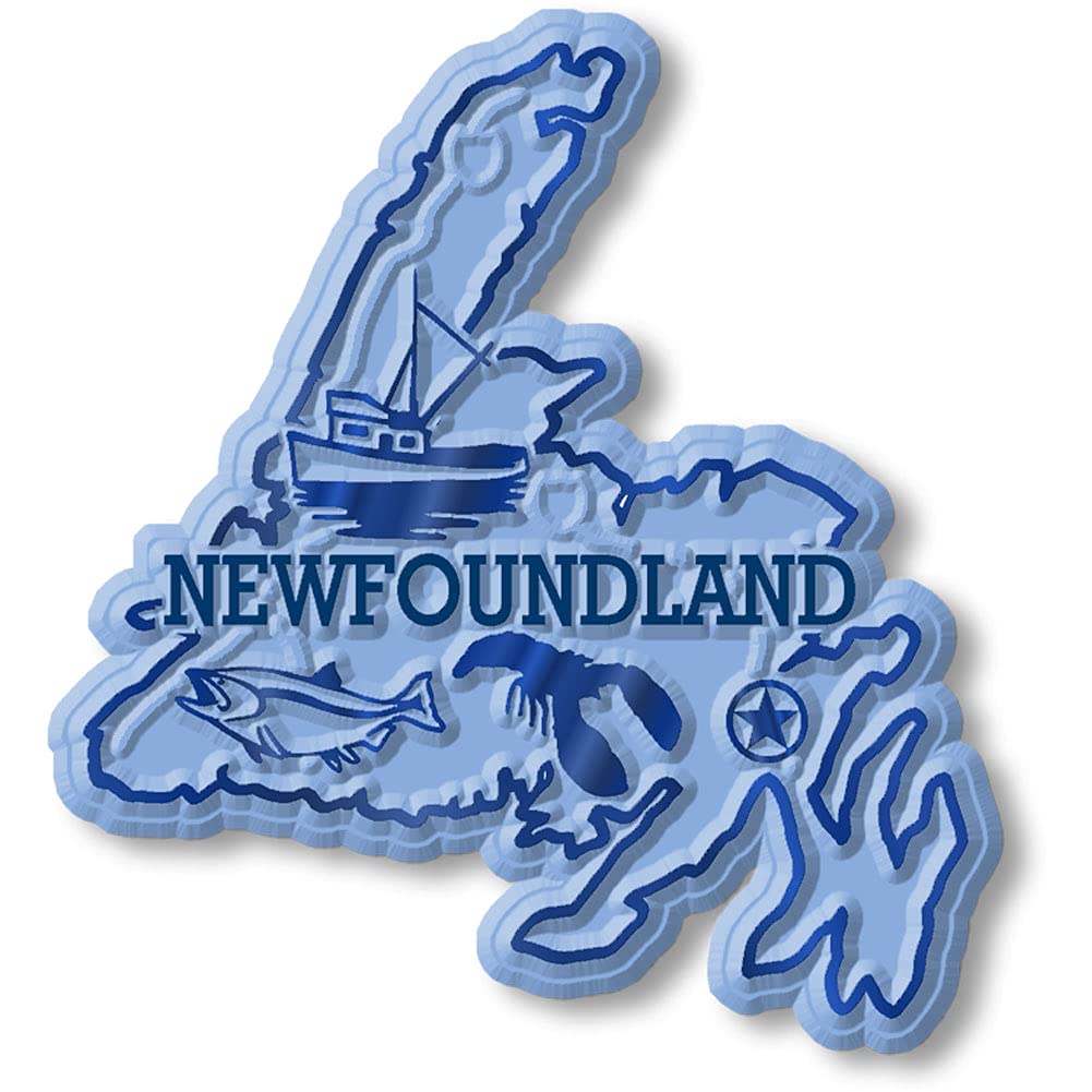 Newfoundland Province Magnet By Classic Magnets, Collectible Souvenirs Made In The Usa