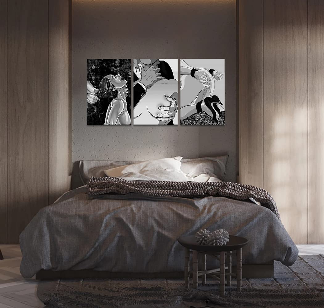Abstract Woman Canvas Wall Art Women And Man Painting Print On Canvas Body Abstract Lover Body Wall Art Canvas Prints Woman Post