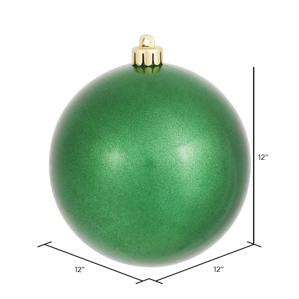 Vickerman 12 Green Candy Ball Ornament