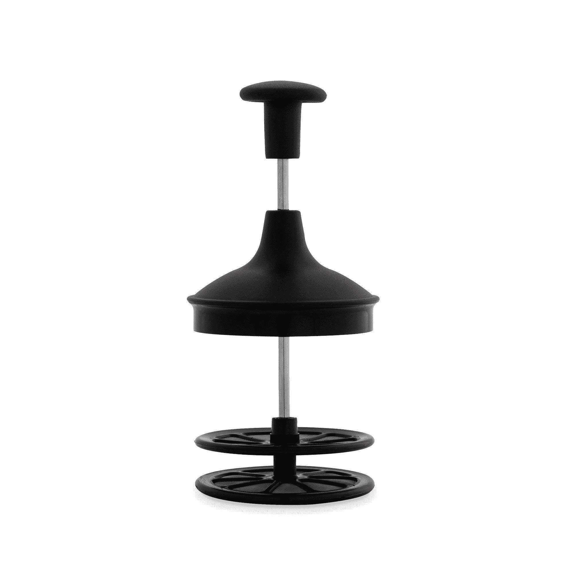 Bialetti 00AgR394 Tutto crema Milk Frother  Black