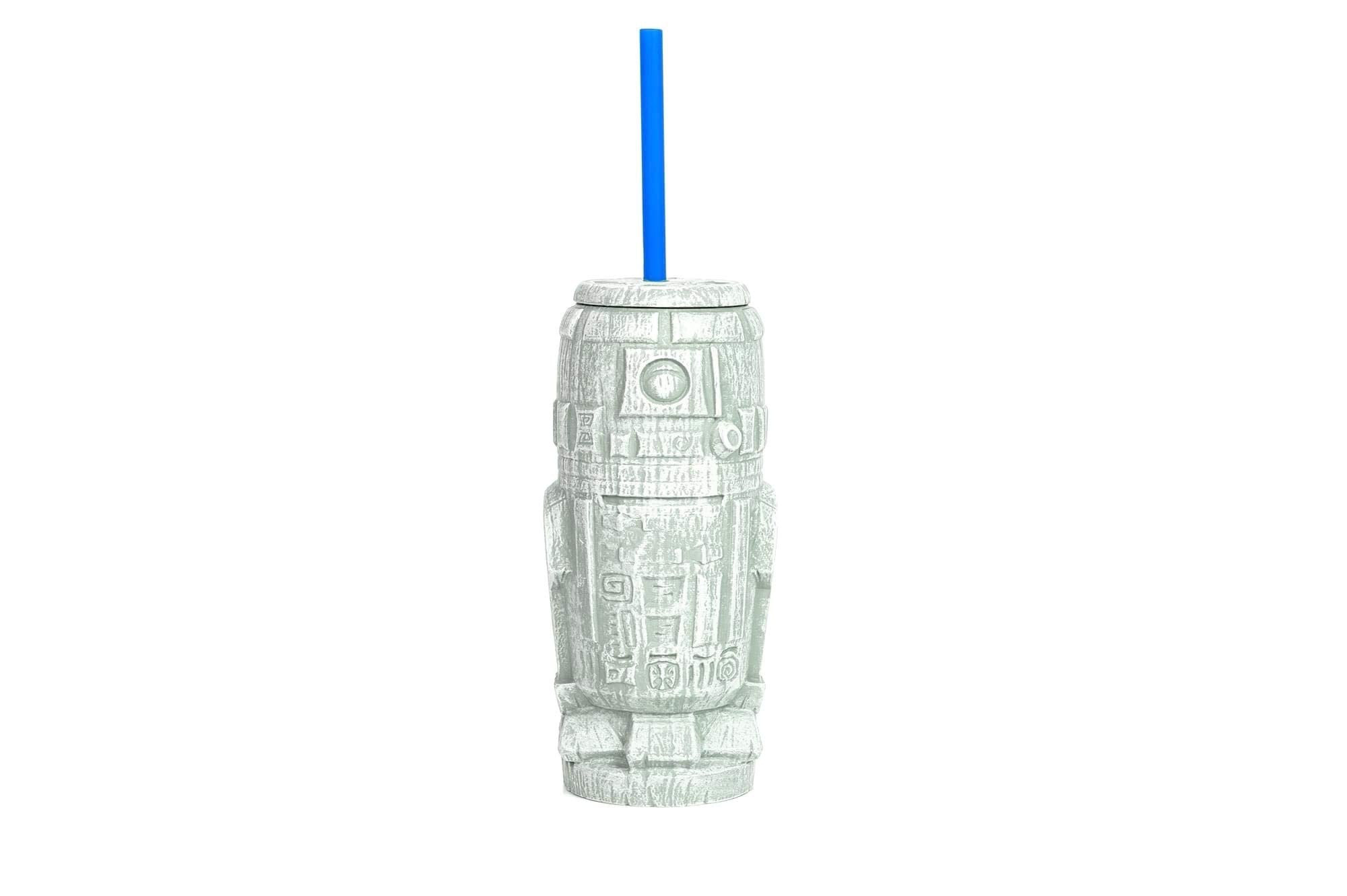 Star Wars Geeki Tikis R2-D2 Tumbler | Official Collectible Plastic Tiki Style Cup With Lid | Holds 21 Ounces