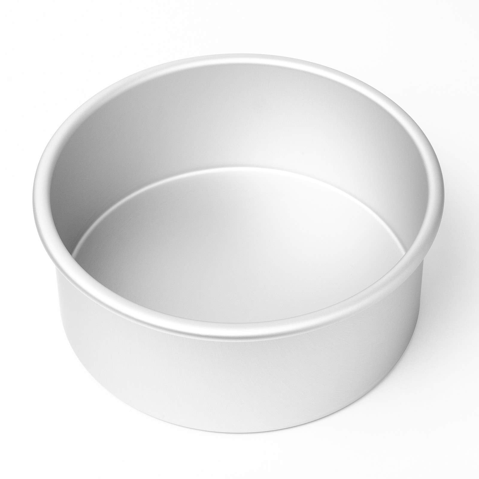 LAST CONFECTION 7'' x 3'' Aluminum Round Cake Pan - Professional Bakeware