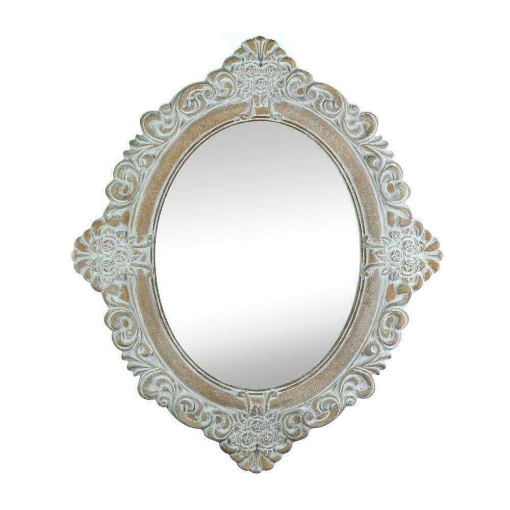 Accent Plus Vintage Amelia Taupe Mirror 19.75x0.5x23.25