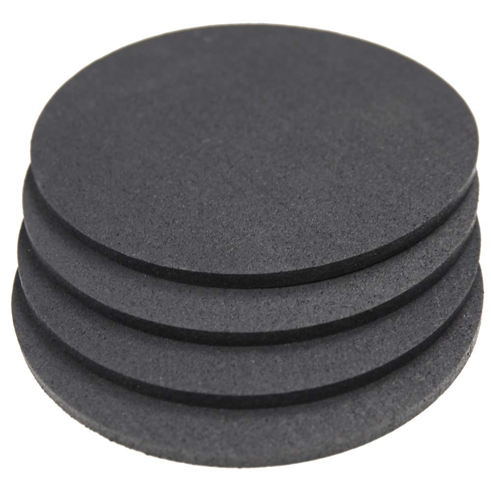 Revtime Round Rubber Trivet 1/4    Thickness For Rubber Cork Mat, Hot Pad, Stylish, Way To Set Any Plant Pot, Kettle, Anti-Shock