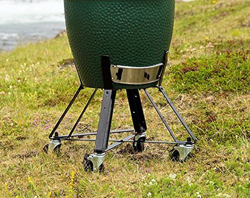 Dracarys Medium Big Green Egg Nest,Big Green Egg Accessories,Stand For Big Green Egg,Grill Rolling Nest With Heavy Duty Locking