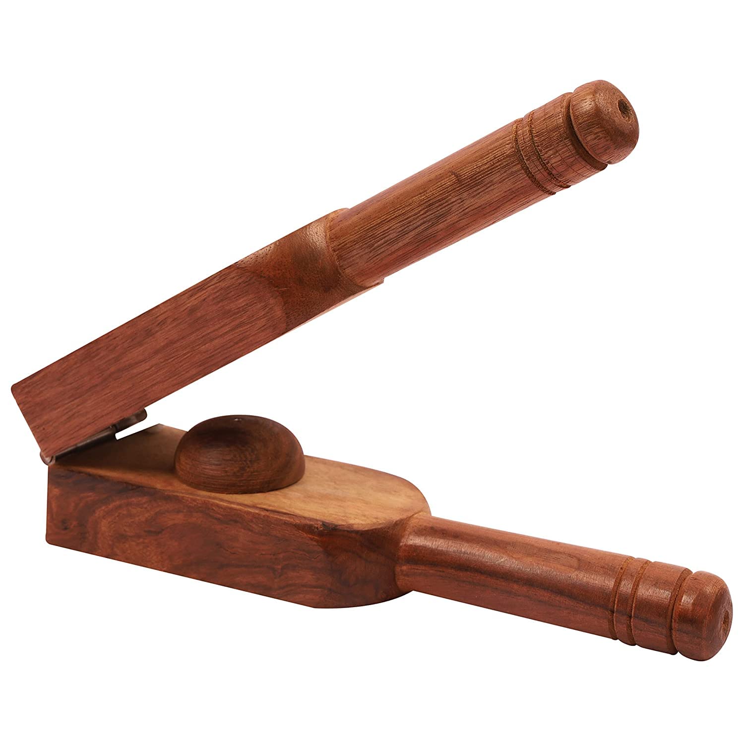 Art And Craft Handmade Wooden Lemon Squeezer And Masher/Manual Citrus And Lime Hand Juicer Press Squeeze For Home, Bar And Kitch