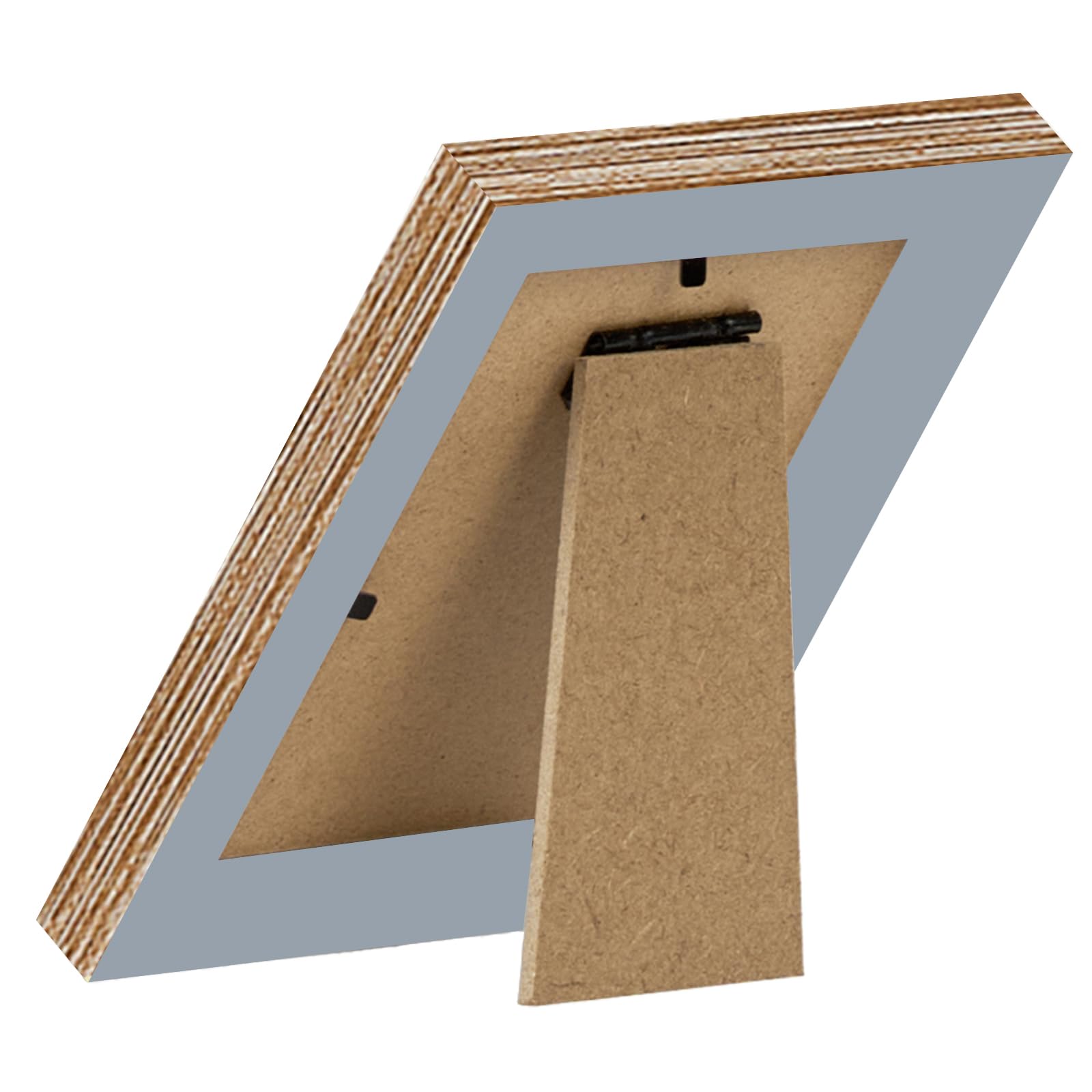 JCJMY 3x4 Picture Frame Black for Tabletop or Wall, 3 x 4 Wall Gallery Poster Photo Frame with Shatter Resistant Plexiglass, Rus