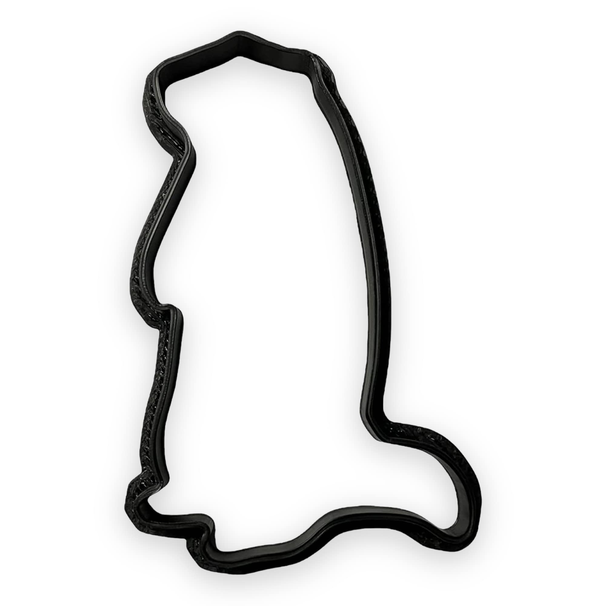 Groundhog Cookie Cutter With Easy To Push Design (4 Inch)