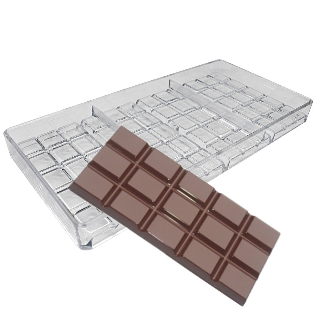Chocolate Bar Maker Injection Hard Polycarbonate Chocolate Mold Pc Candy Mould