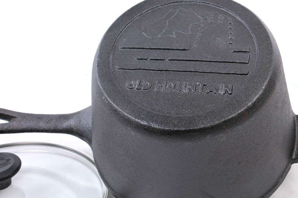 Old Mountain 2-Qt. Sauce Pan With Lid, Black