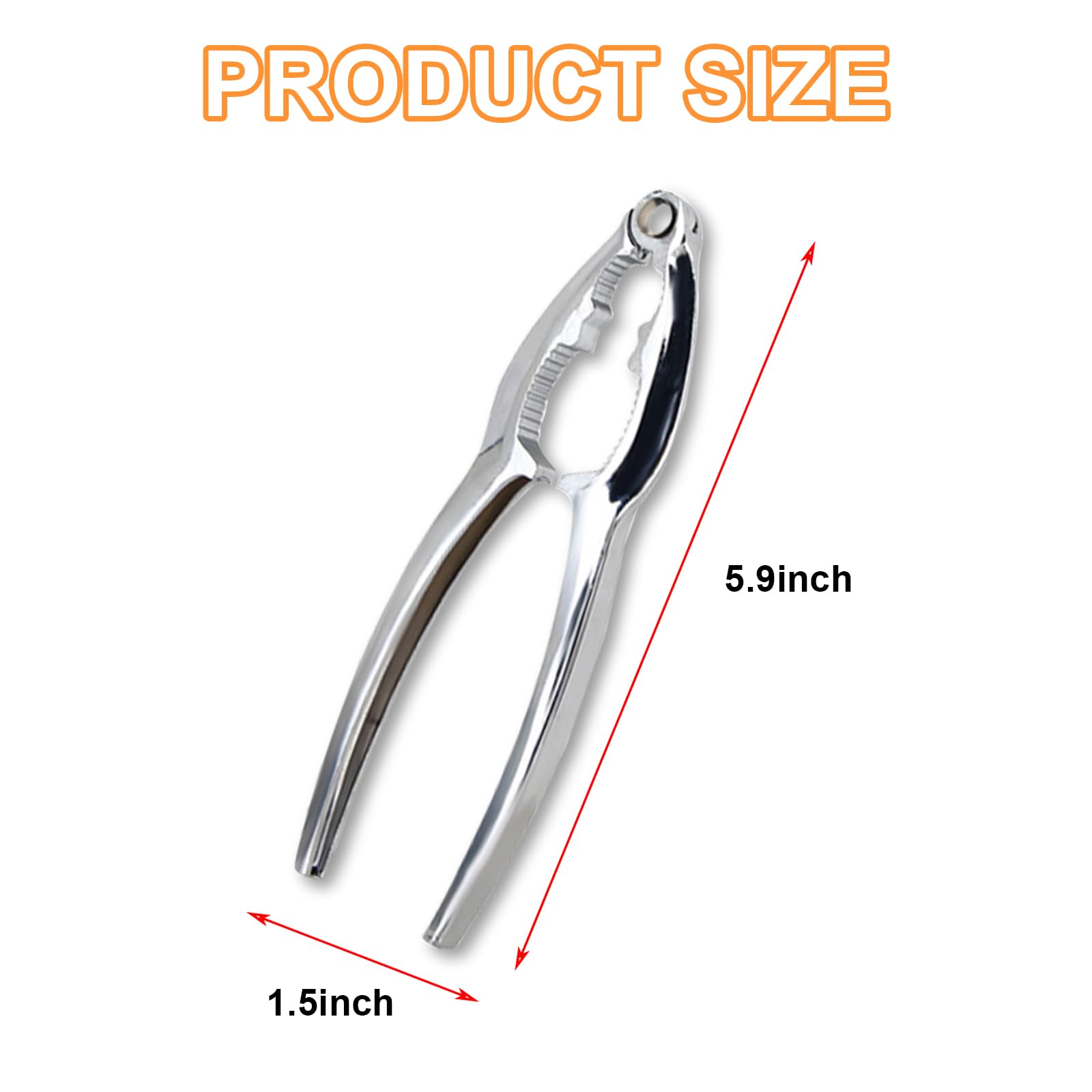 30 Pcs Crab Leg Crackers And Tools Set, Voittozege Seafood Tools Crab Leg Crackers Lobster Nut Crackers Opener Home Kitchen Part