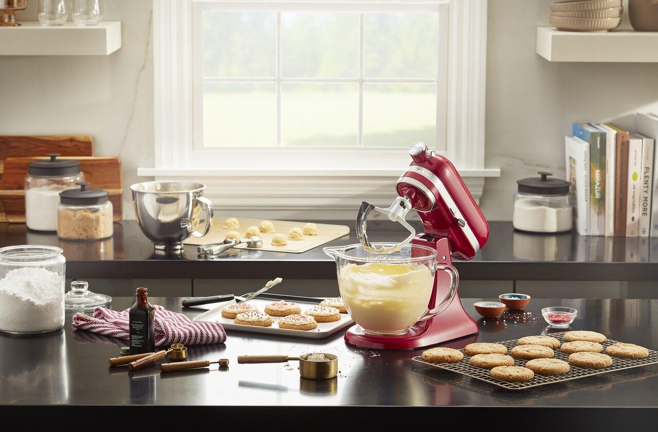 Kitchenaid 3.5 Quart Tilt-Head Glass Bowl - Ksm35Gb, Clear