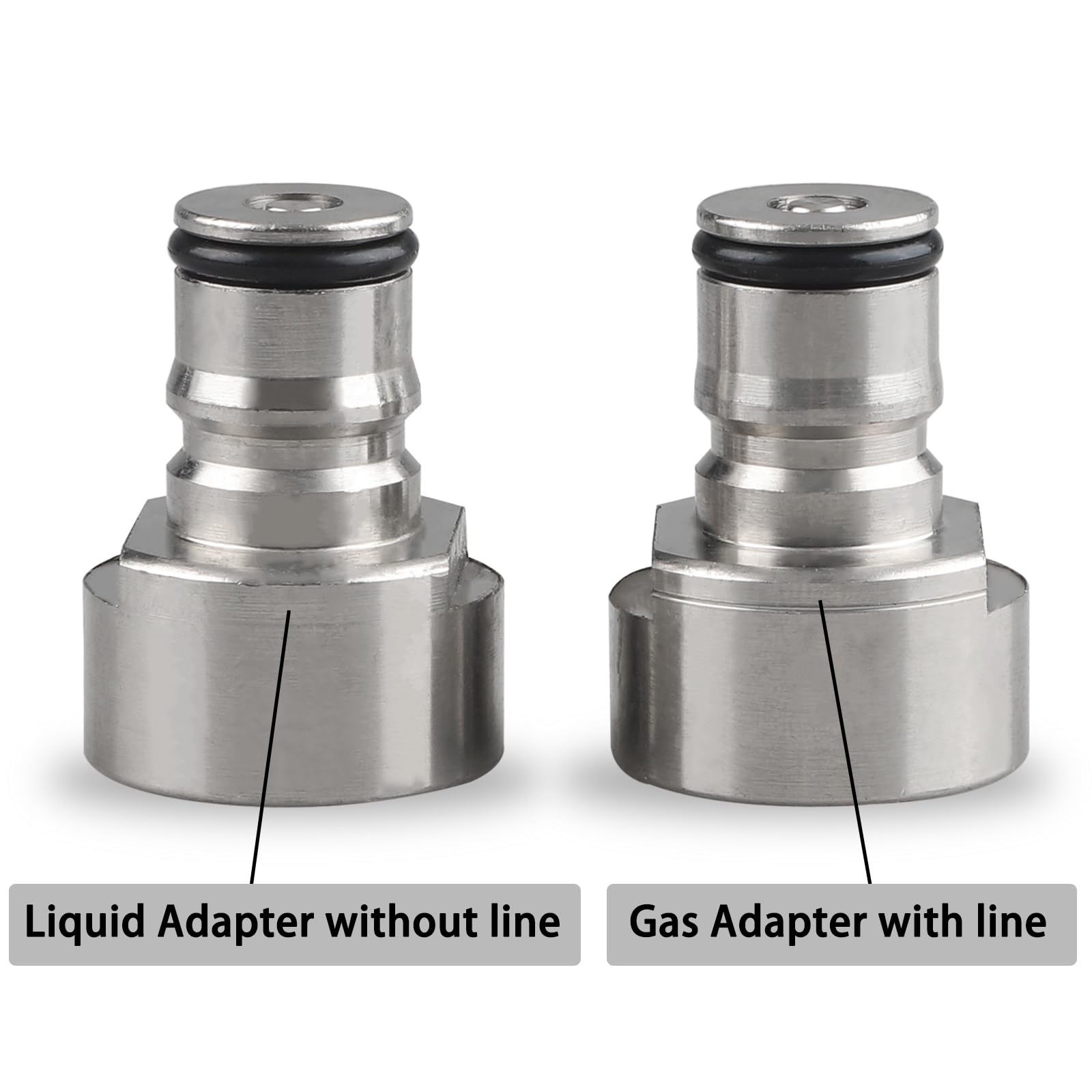 Ball Lock Keg Coupler Adatper - Luckeg Brand Sankey To Ball Lock Quick Disconnect Conversion Kit, Work With Homebrew A D S G Typ