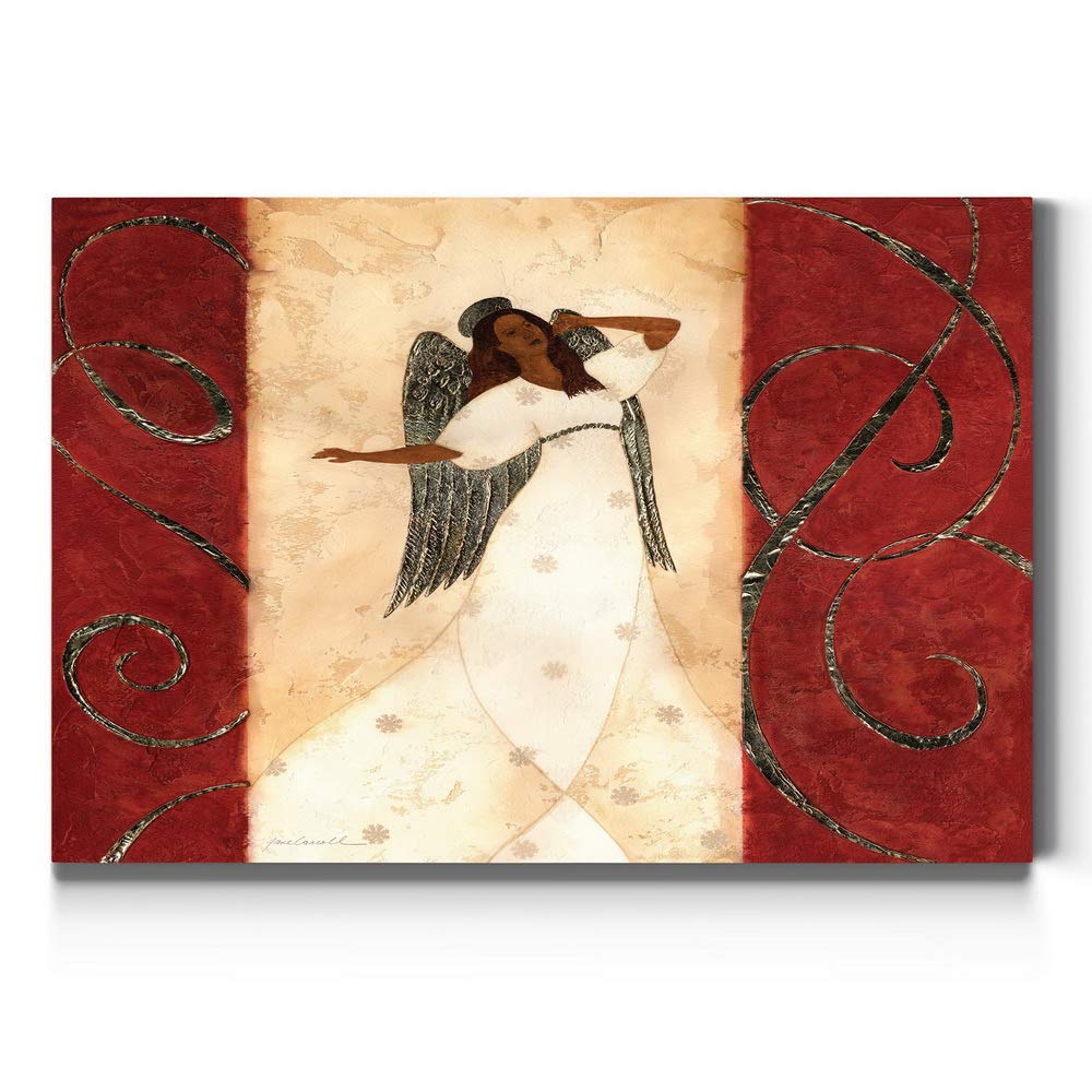 Renditions Gallery Canvas Love Wall Art Home Paintings & Prints Artwork African Christmas Dancing Angel Modern Black & White Wal