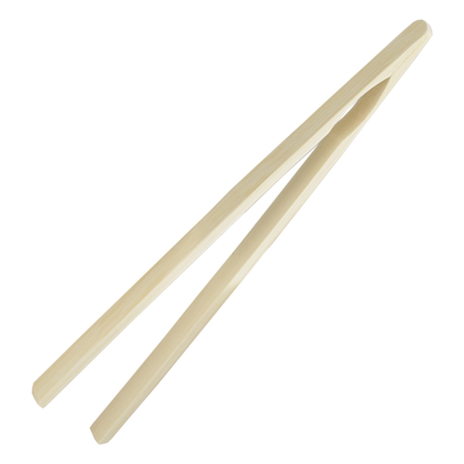 Sci Scandicrafts Bamboo 10 Inch Toast Tongs, Yellow