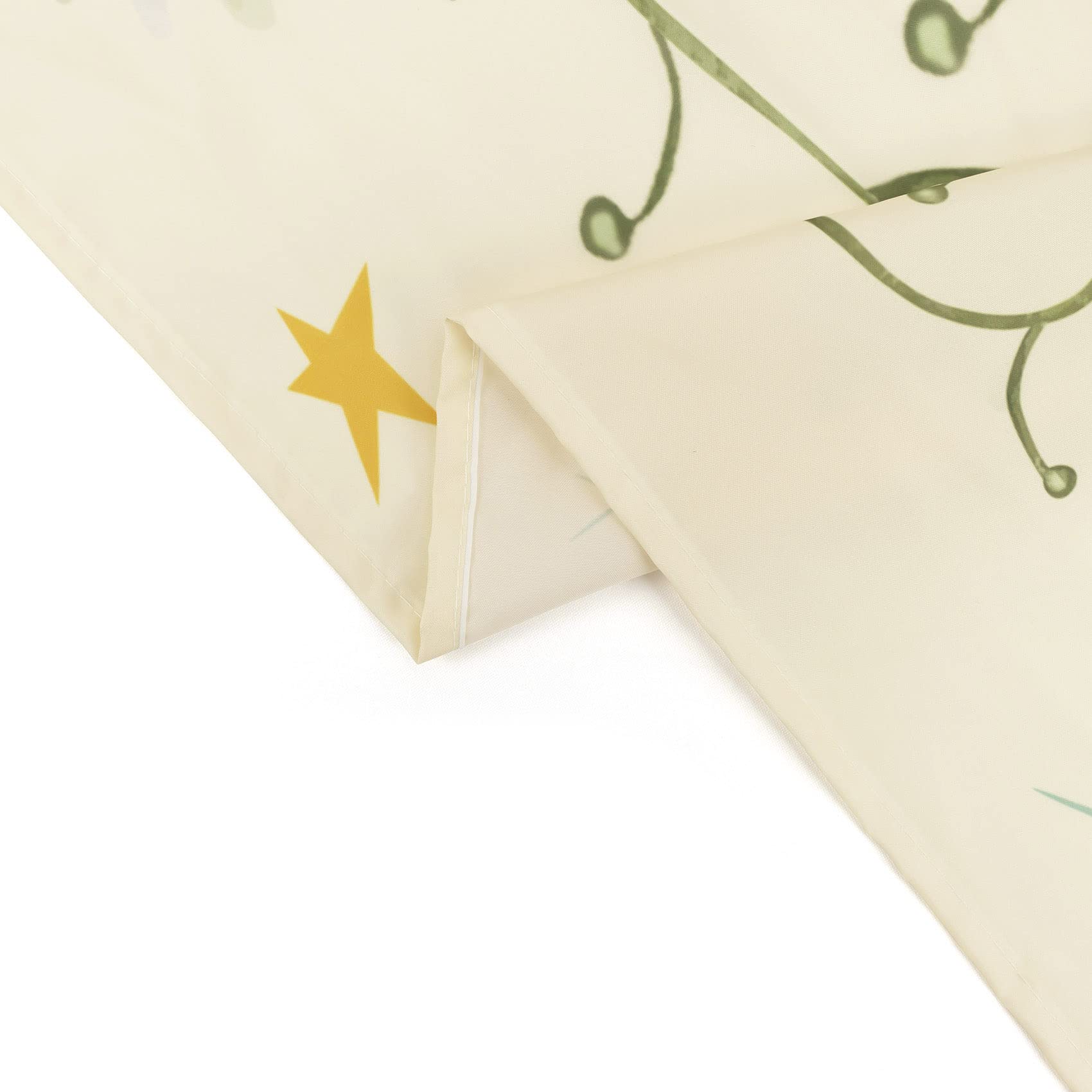 Eobtain Mushroom Shower Curtain Retro Mushrooms Butterfly Floral Boho Moon Stars Botanical Wildflowers Green Plant Aesthetic Bat