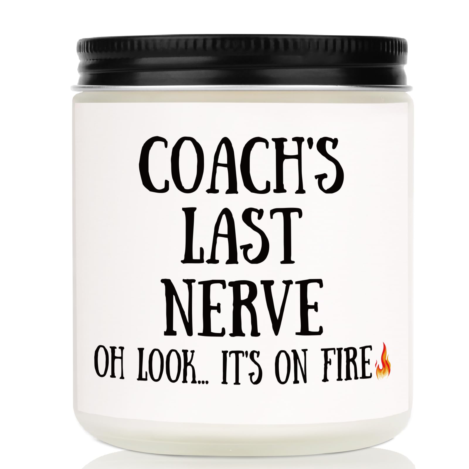Scented Candle- Coach Gifts, Football Coach Gifts, Christmas Gifts for Coach from Basketball/Soccer/Softball/Baseball Team, Birt