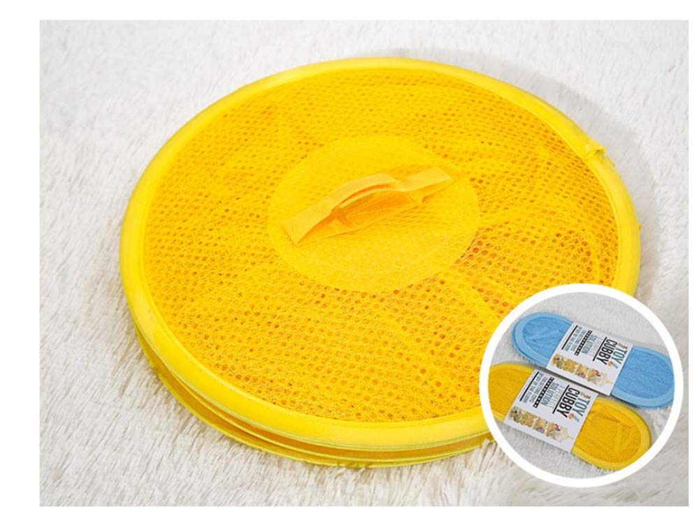 Leoyoubei 2 Pack Foldable Hanging Basket Organize The Suspension of Storage Items  Mesh Hanging Storage with 4 Compartments Organizing Children's Toys Shawls Hats and Mittens 43.5? x 12? Gray