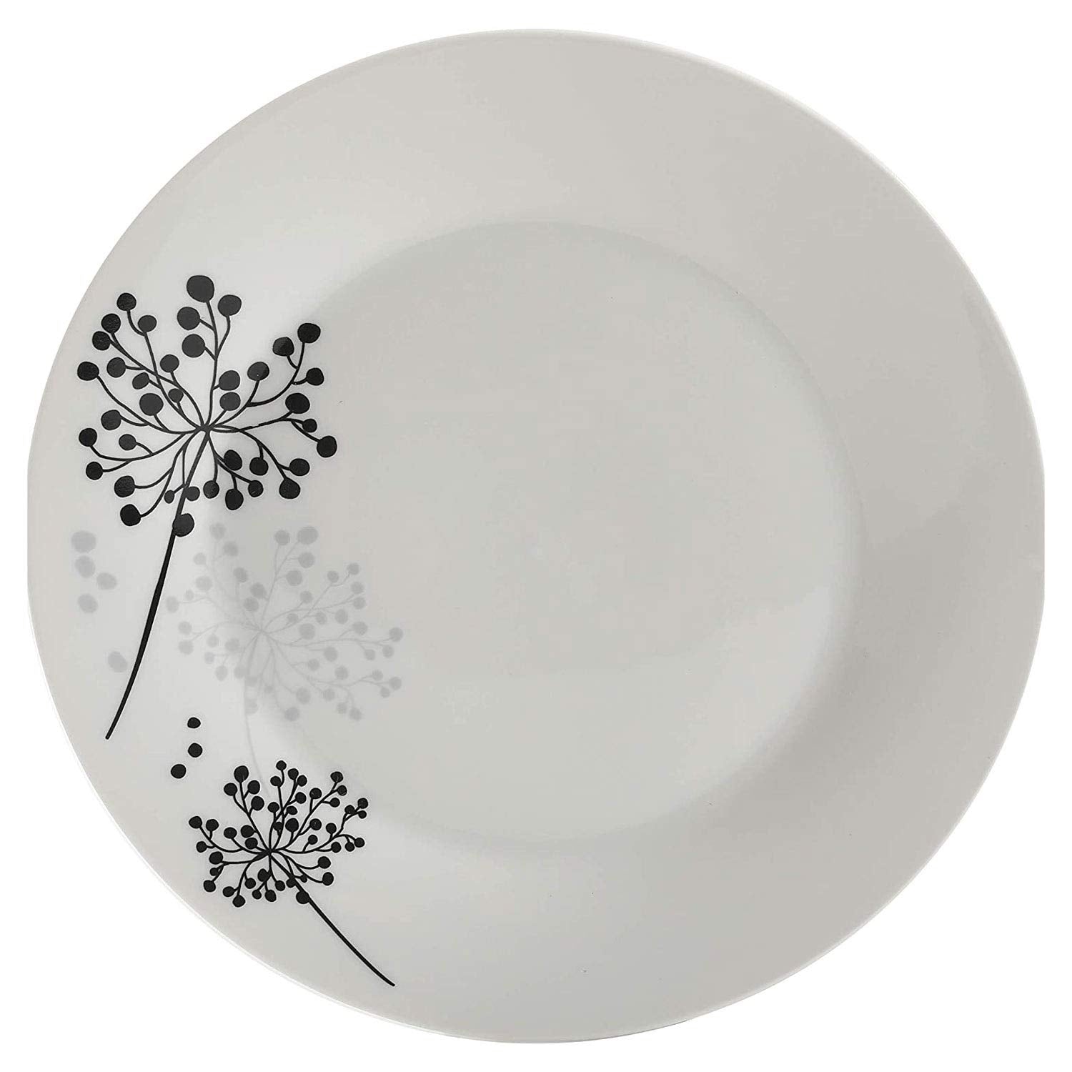 Gibson Home Netherwood 12 Piece Dinnerware Set, White